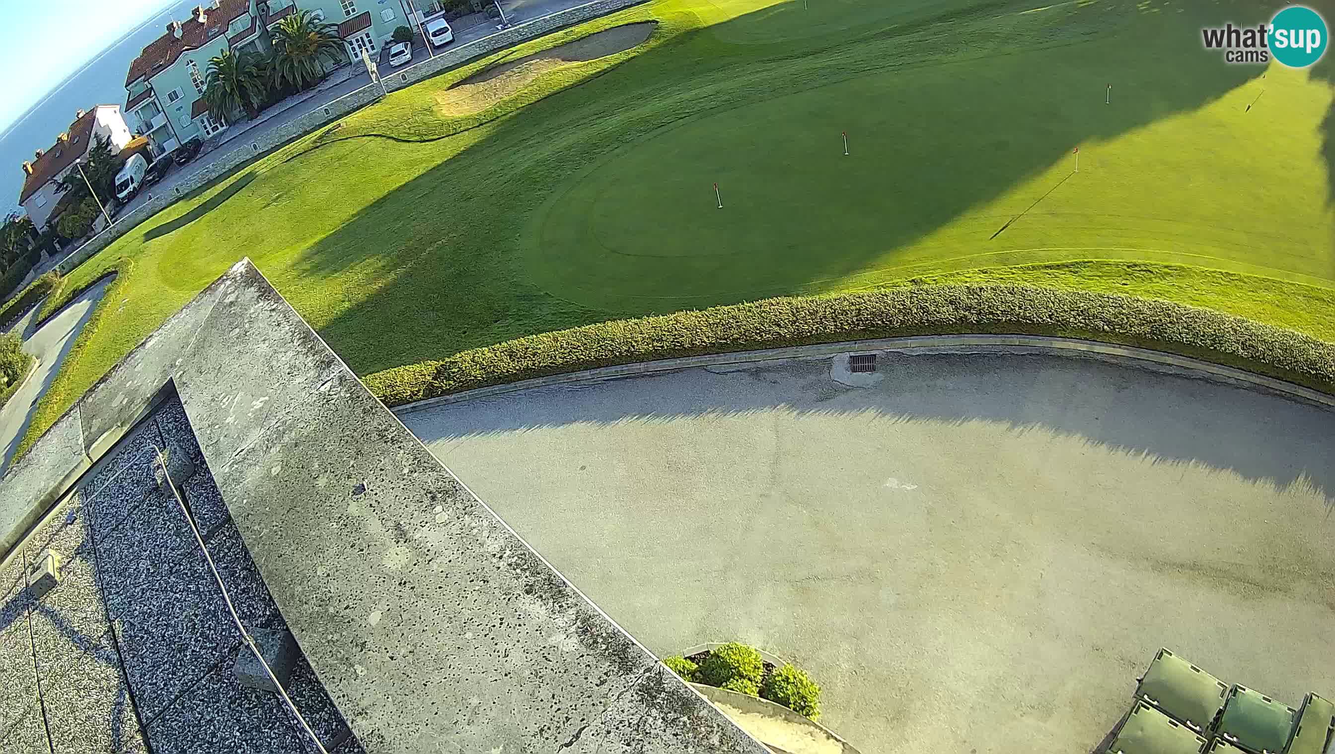 Golf Adriatique Webcam en direct Savudrija – Rezidencija Skiper – Istrie – Croatie