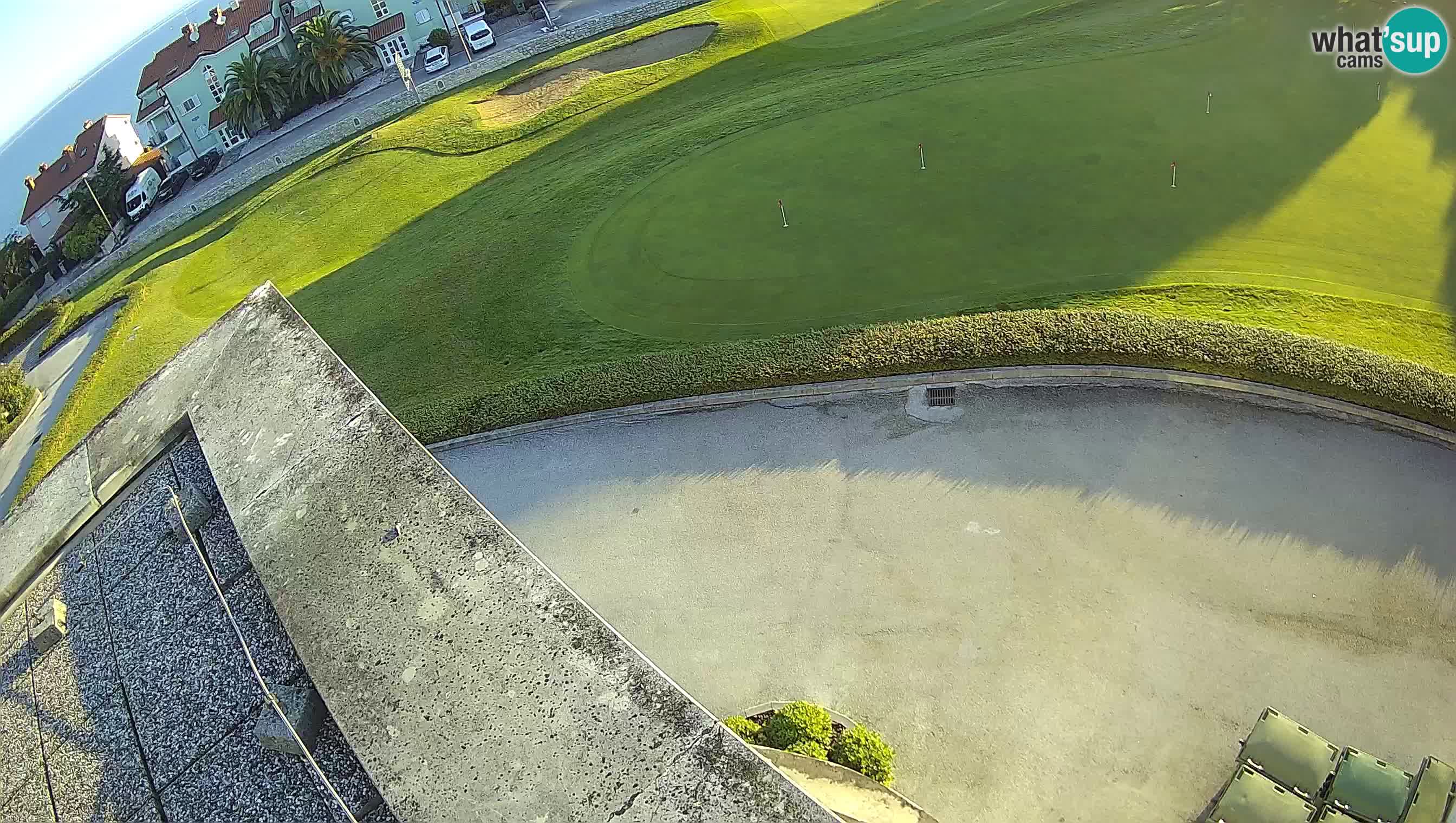 Golf Adriatique Webcam en direct Savudrija – Rezidencija Skiper – Istrie – Croatie