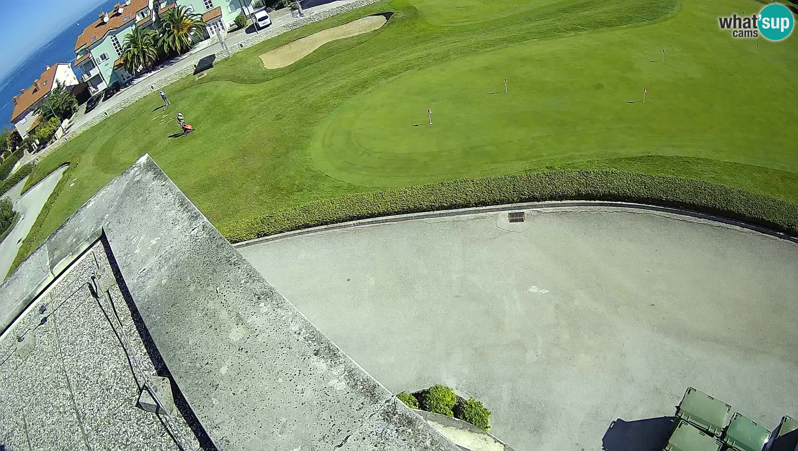 Golf Adriatique Webcam en direct Savudrija – Rezidencija Skiper – Istrie – Croatie