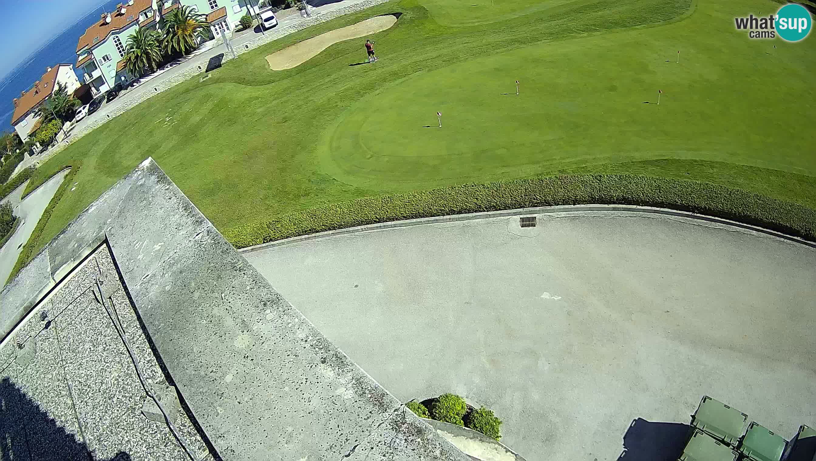 Golf Adriatique Webcam en direct Savudrija – Rezidencija Skiper – Istrie – Croatie