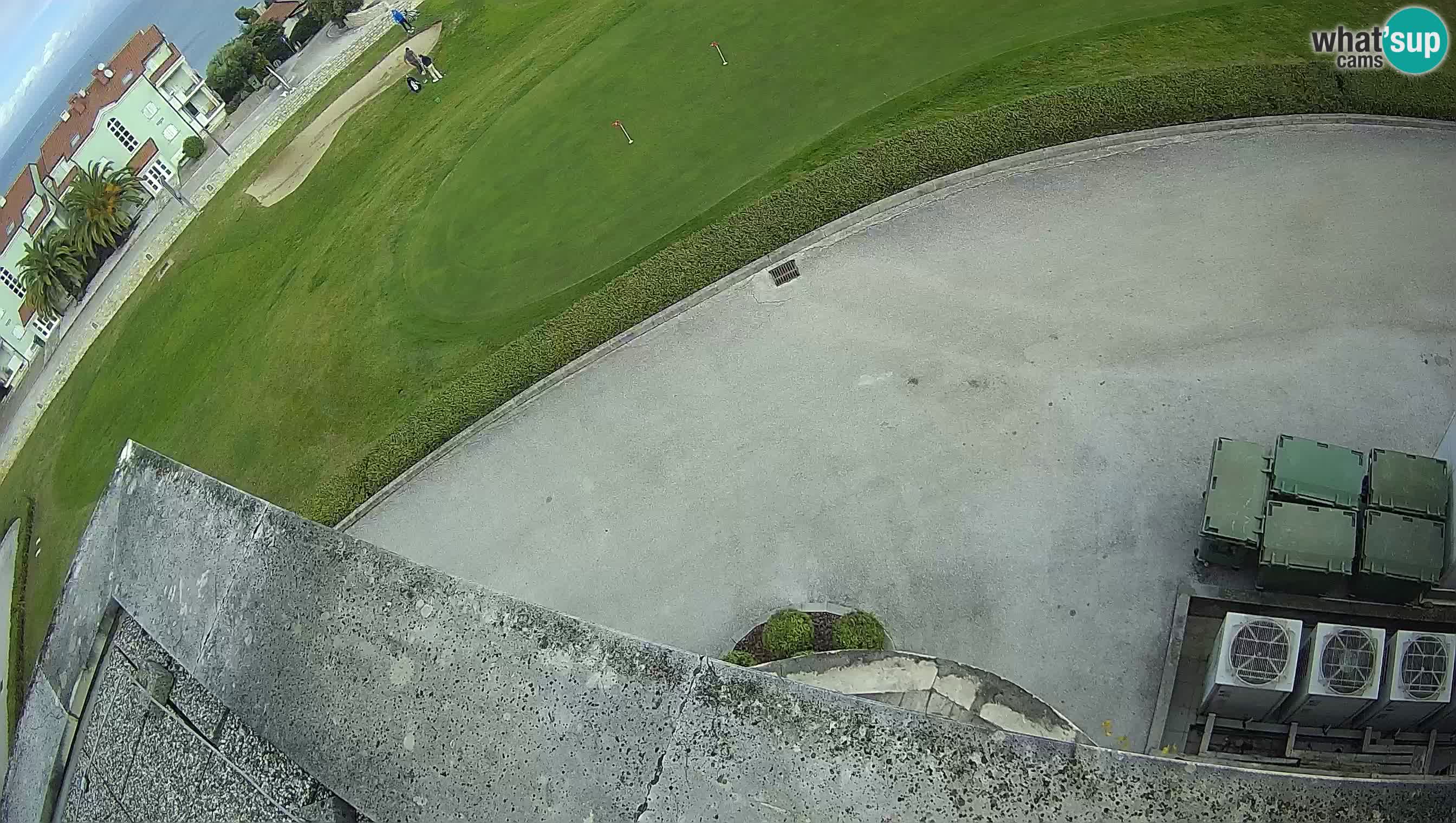 Golf Adriatique Webcam en direct Savudrija – Rezidencija Skiper – Istrie – Croatie