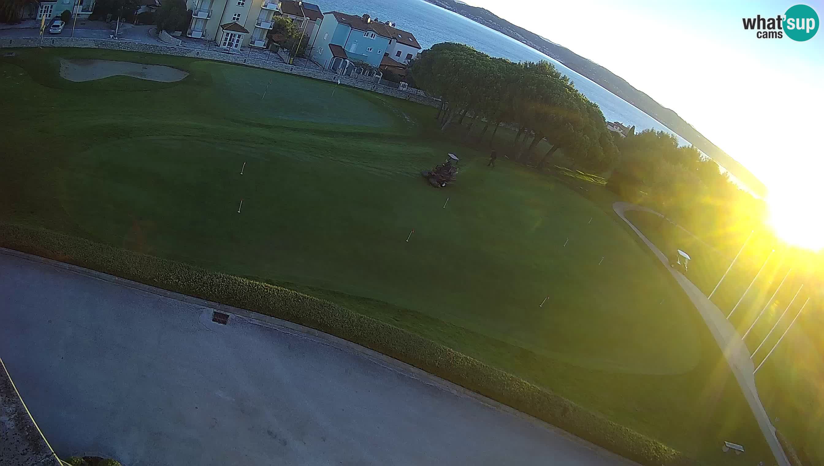 Golf Adriatique Webcam en direct Savudrija – Rezidencija Skiper – Istrie – Croatie