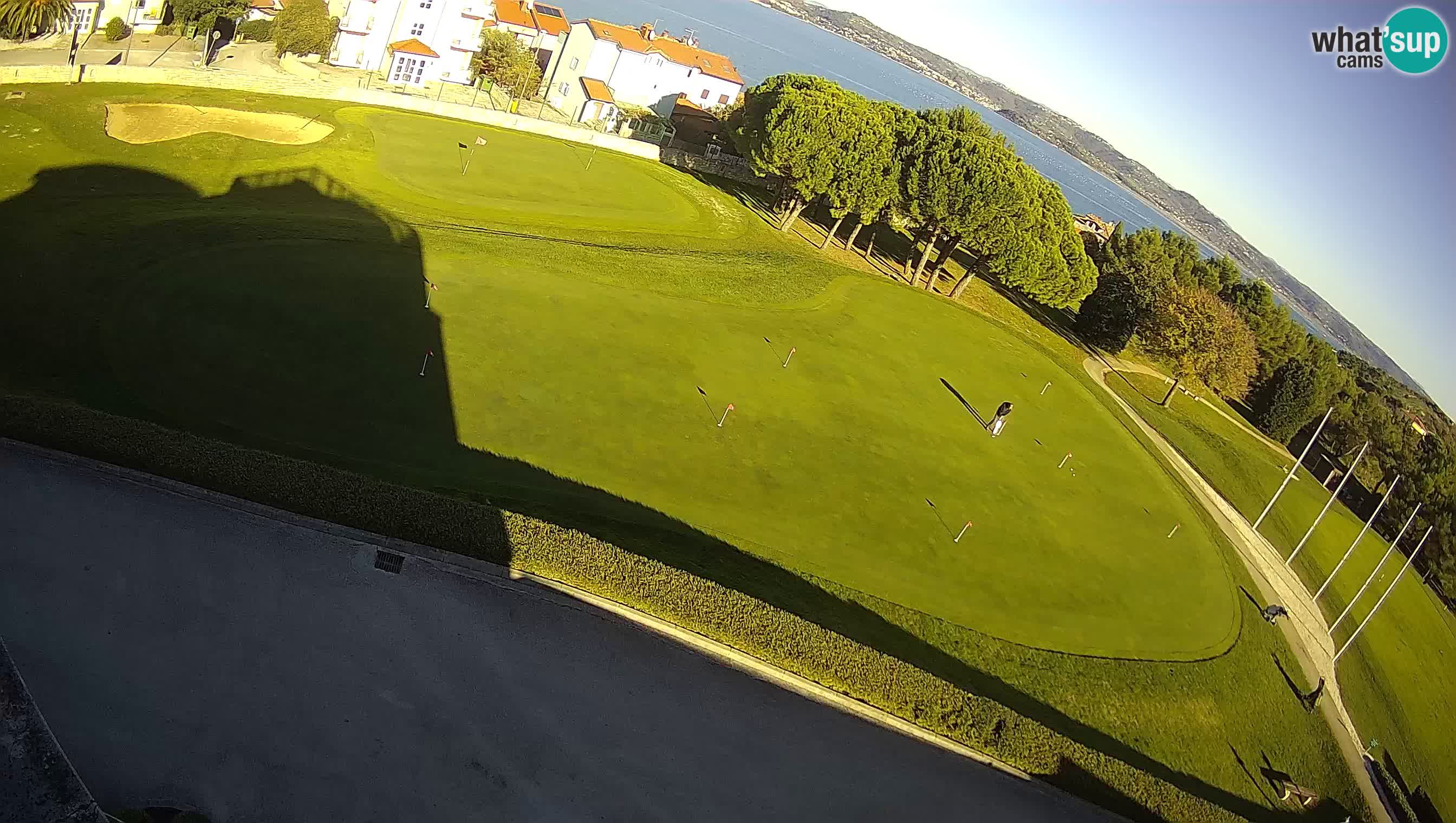 Golf Adriatique Webcam en direct Savudrija – Rezidencija Skiper – Istrie – Croatie