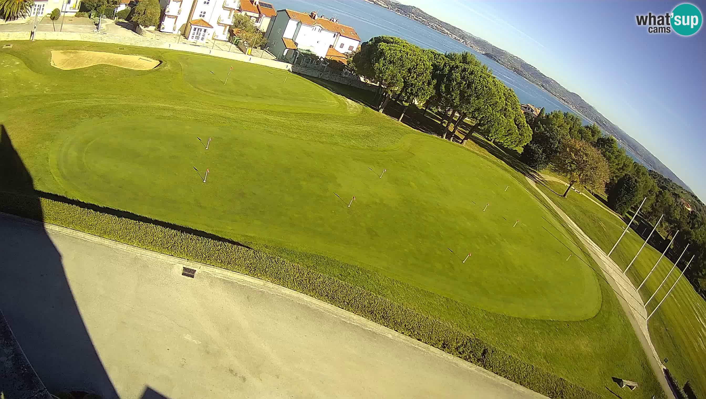 Golf Adriatique Webcam en direct Savudrija – Rezidencija Skiper – Istrie – Croatie