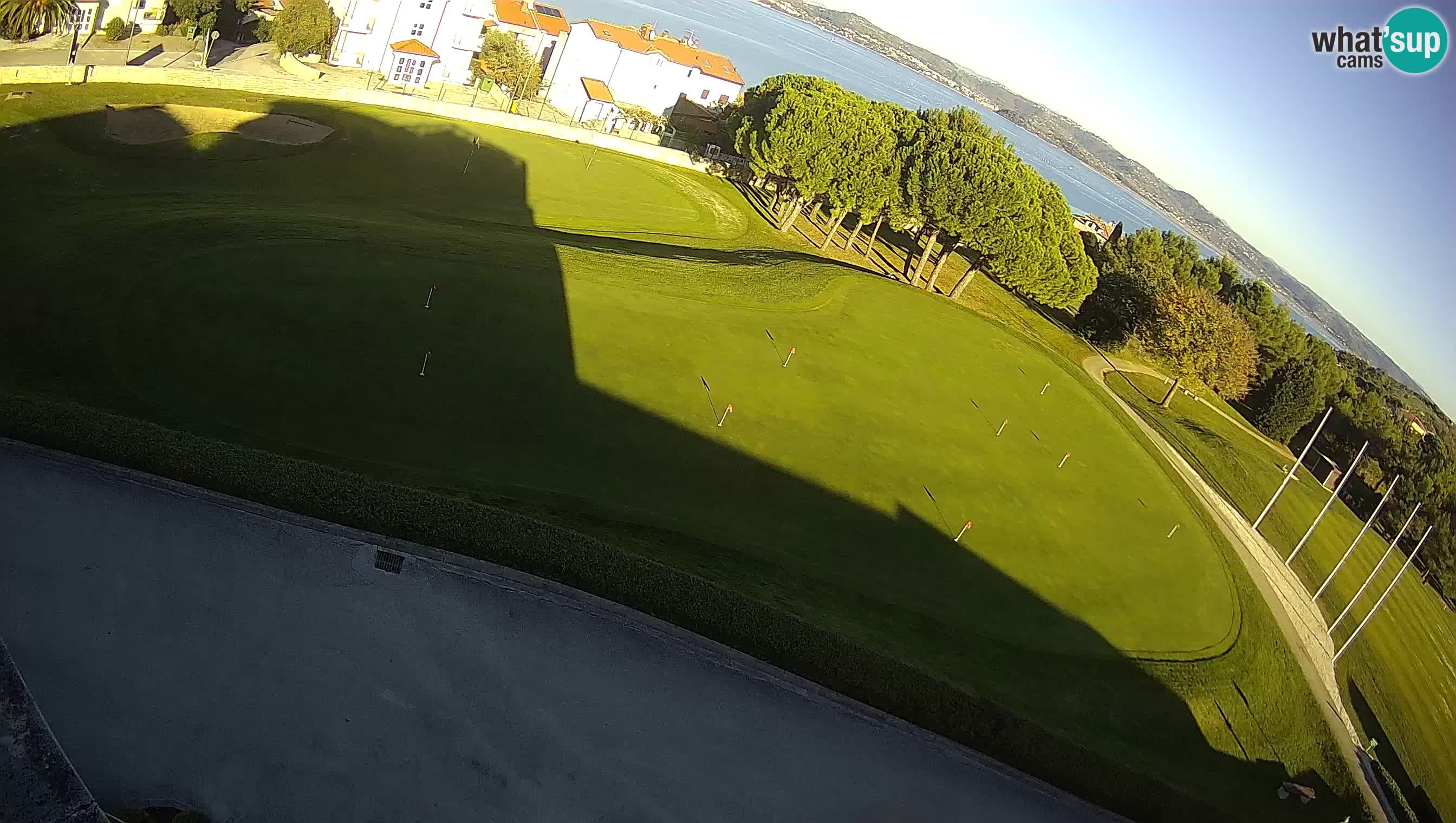 Golf Adriatique Webcam en direct Savudrija – Rezidencija Skiper – Istrie – Croatie