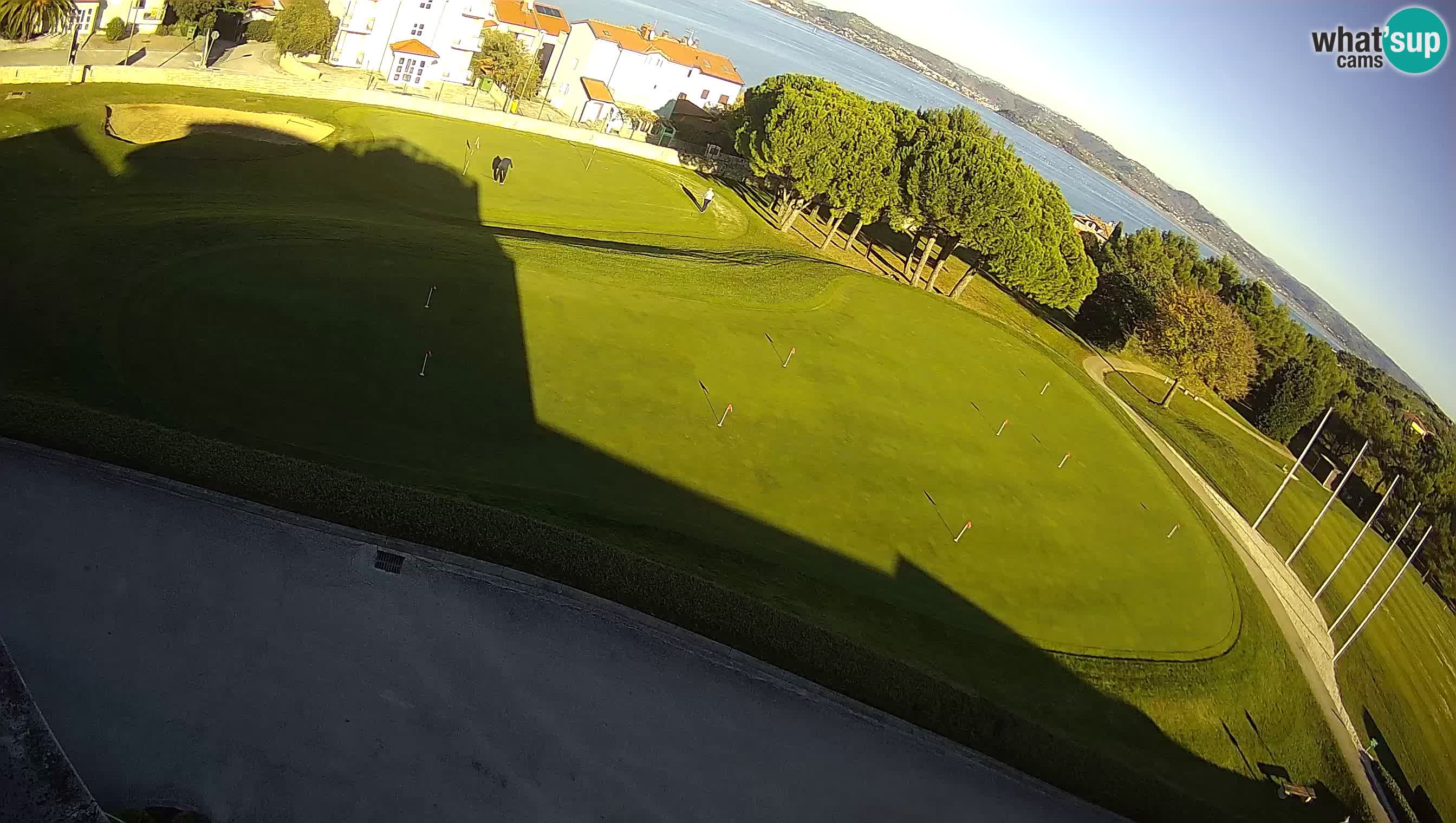Golf Adriatique Webcam en direct Savudrija – Rezidencija Skiper – Istrie – Croatie
