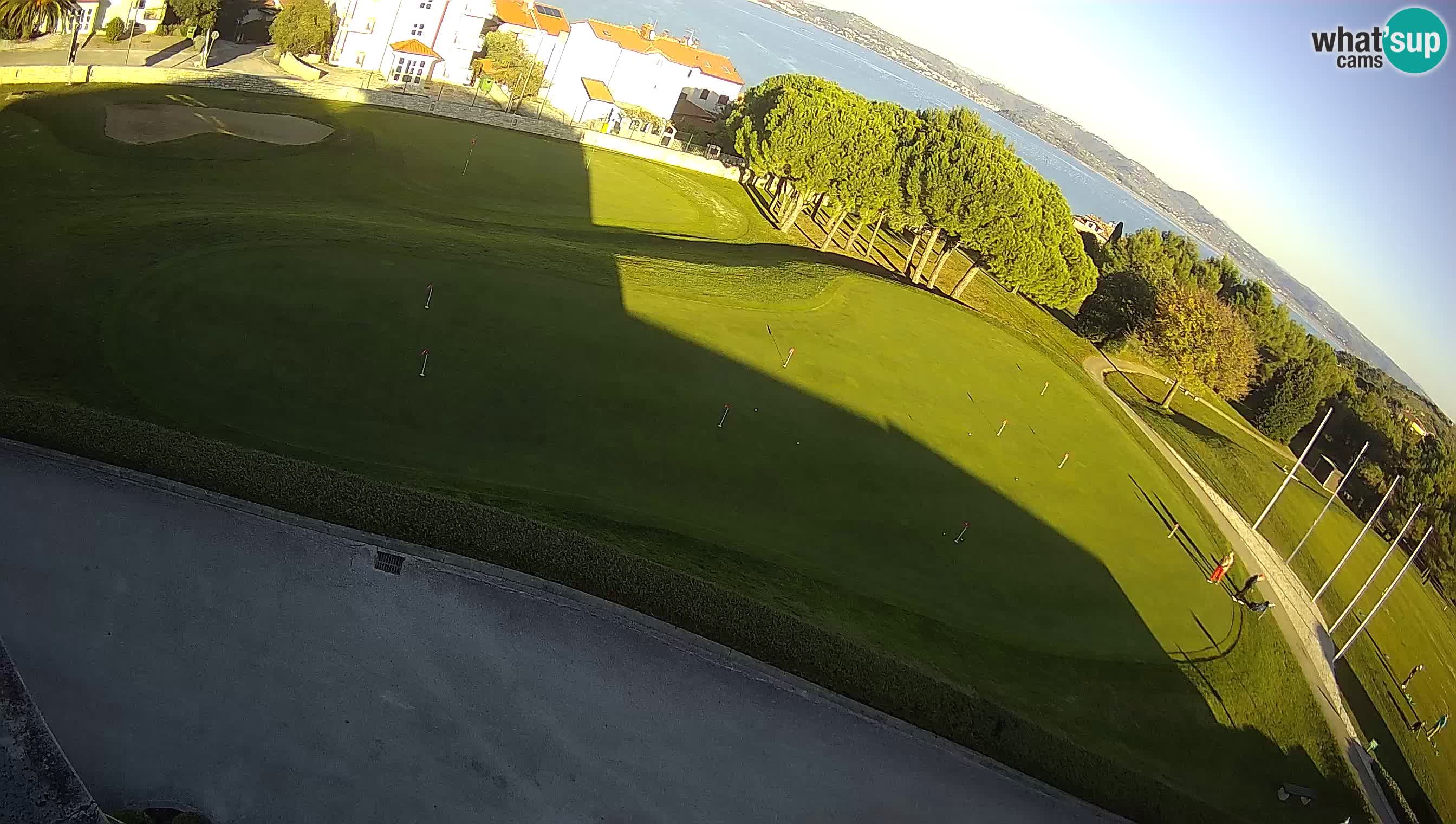Golf Adriatique Webcam en direct Savudrija – Rezidencija Skiper – Istrie – Croatie