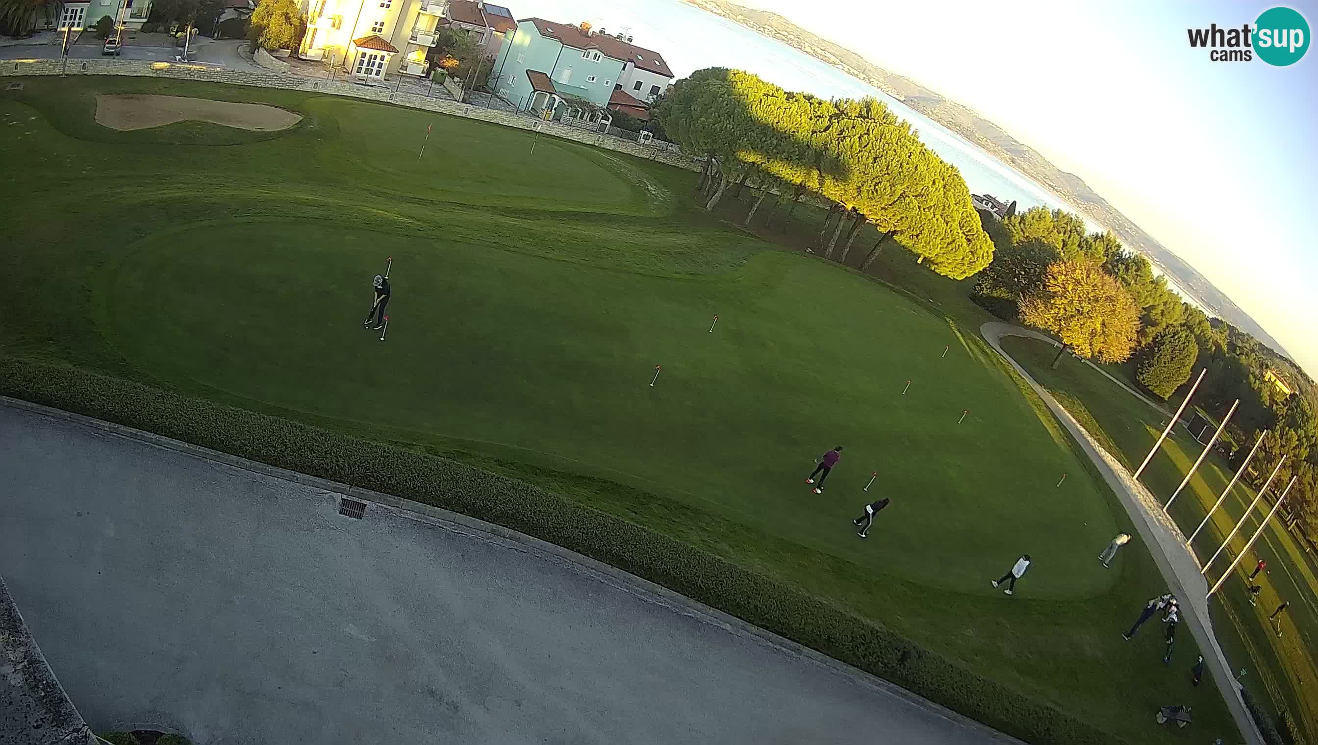 Golf Adriatique Webcam en direct Savudrija – Rezidencija Skiper – Istrie – Croatie