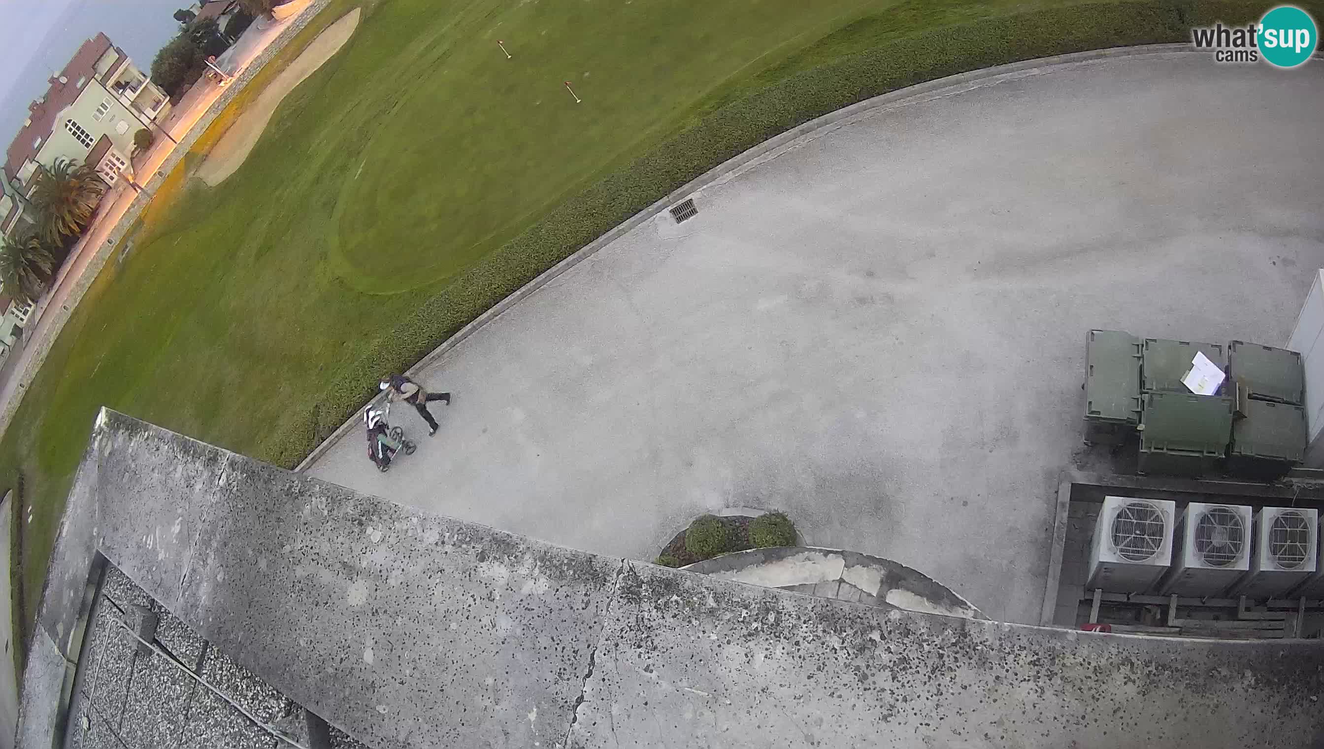 Golf Adriatique Webcam en direct Savudrija – Rezidencija Skiper – Istrie – Croatie