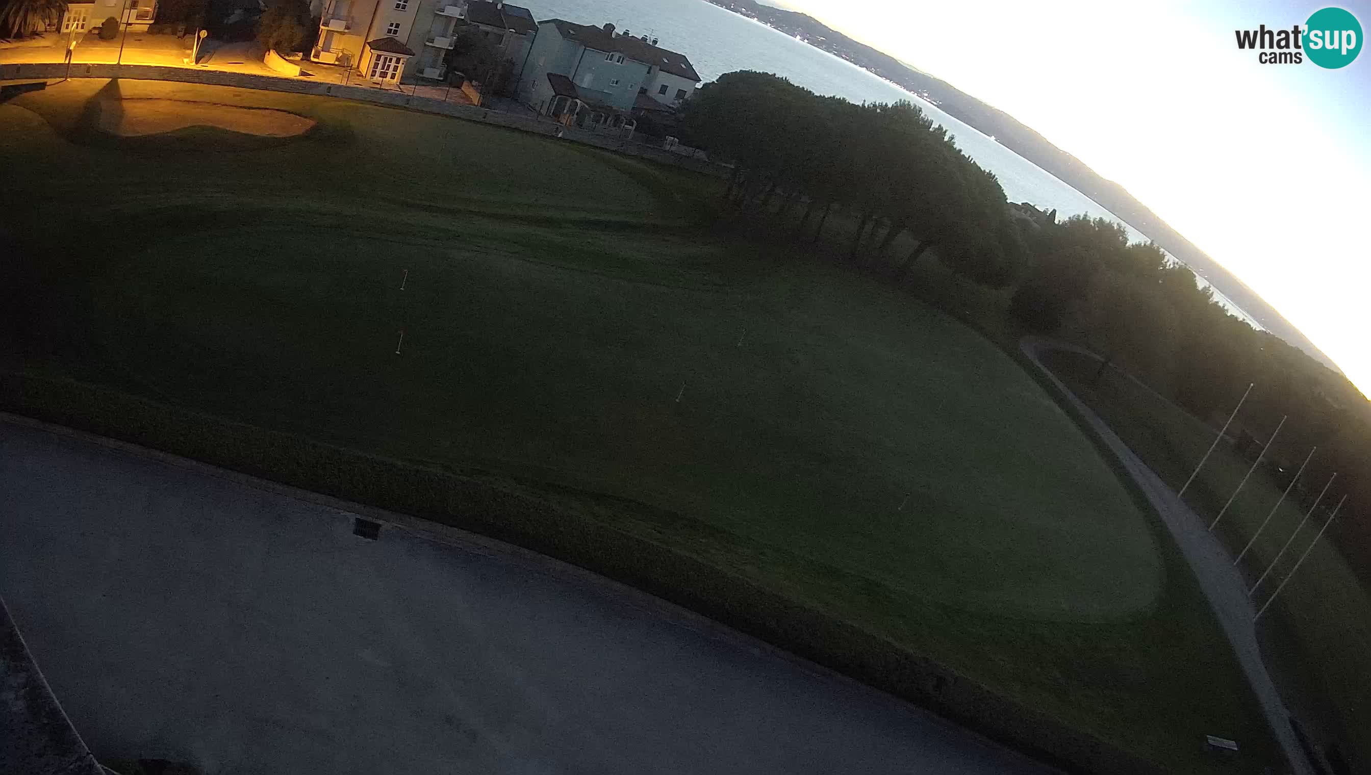 Golf Adriatique Webcam en direct Savudrija – Rezidencija Skiper – Istrie – Croatie