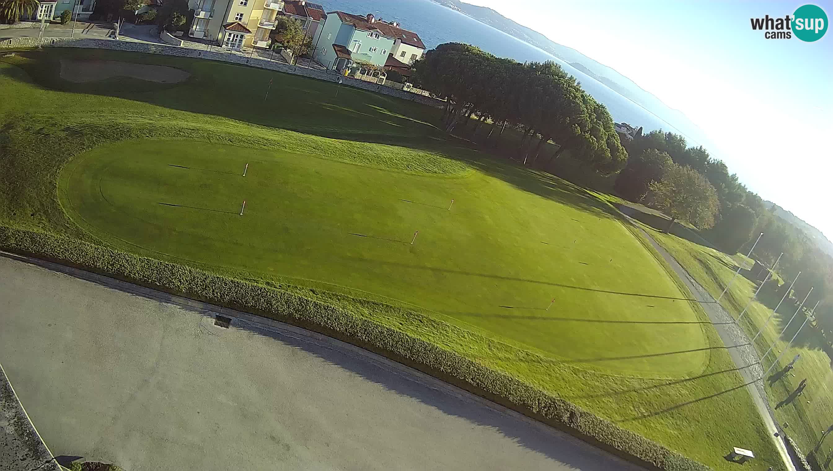 Golf Adriatique Webcam en direct Savudrija – Rezidencija Skiper – Istrie – Croatie