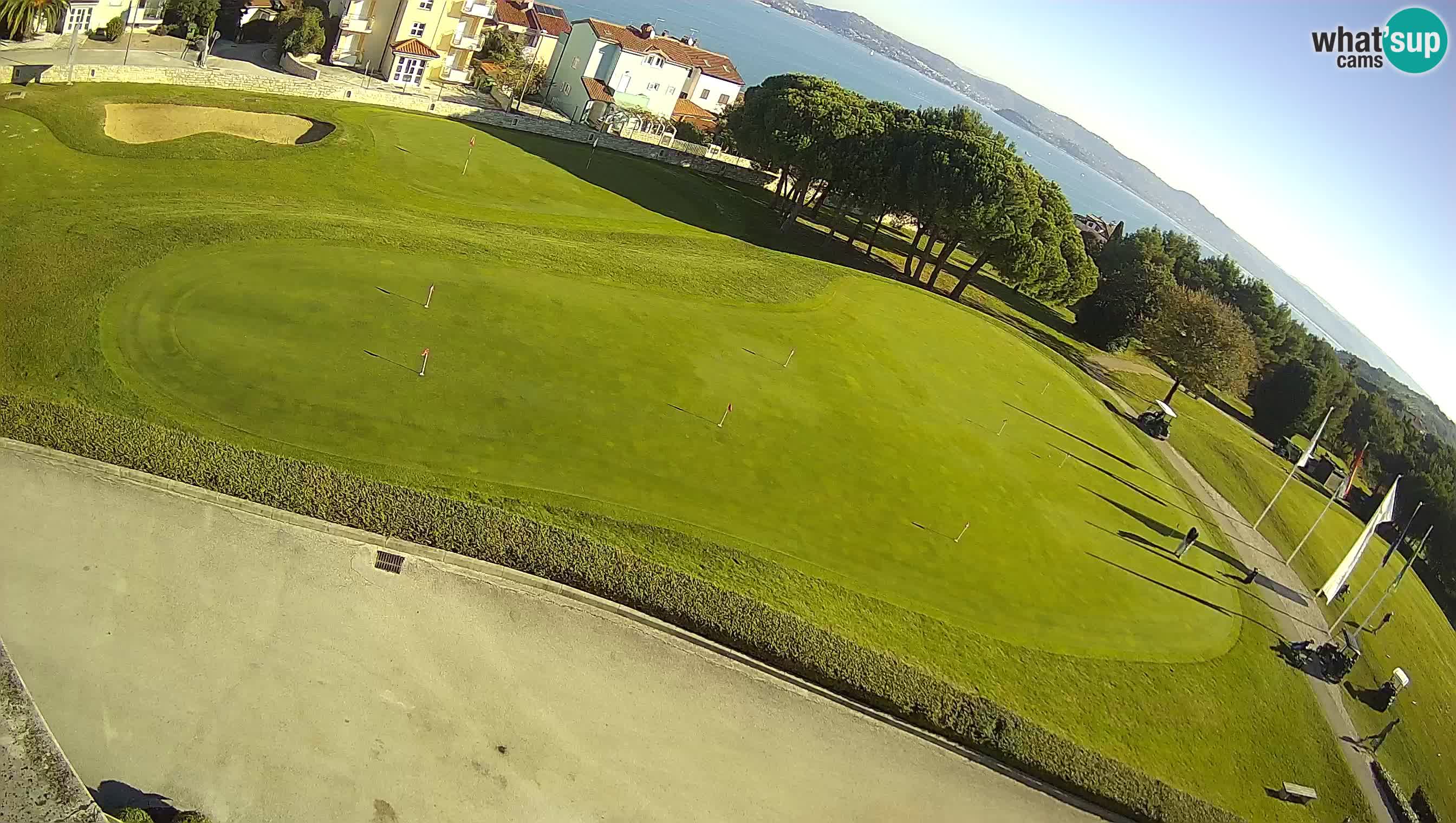 Golf Adriatique Webcam en direct Savudrija – Rezidencija Skiper – Istrie – Croatie