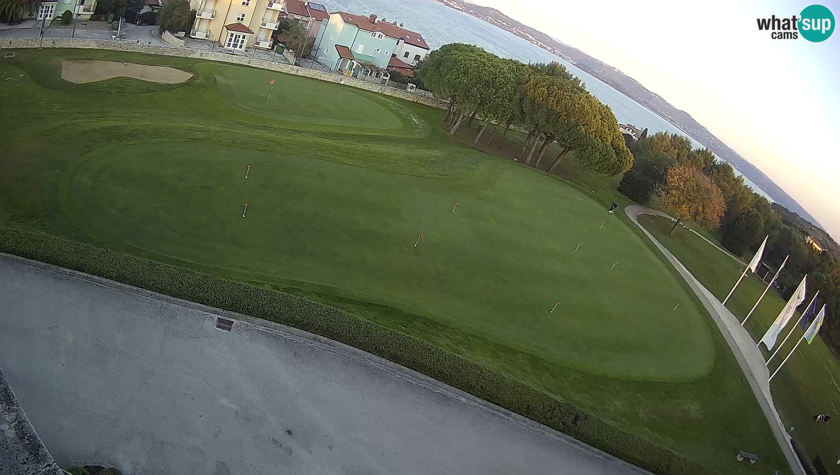 Golf Adriatic Spletna kamera v živo Savudrija – Rezidencija Skiper – Istra – Hrvaška