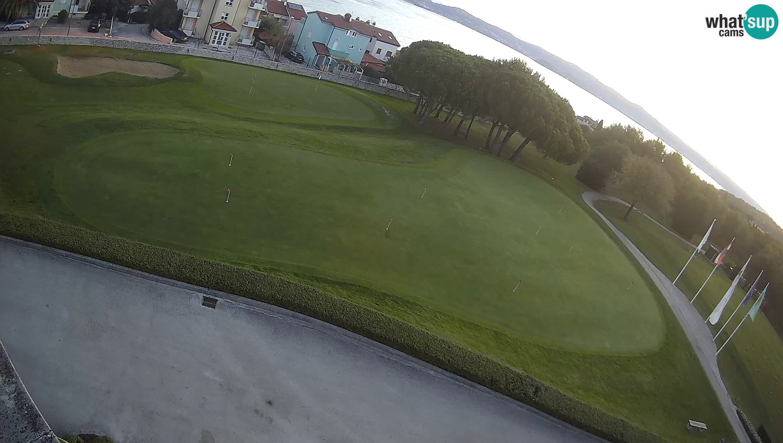 Golf Adriatique Webcam en direct Savudrija – Rezidencija Skiper – Istrie – Croatie