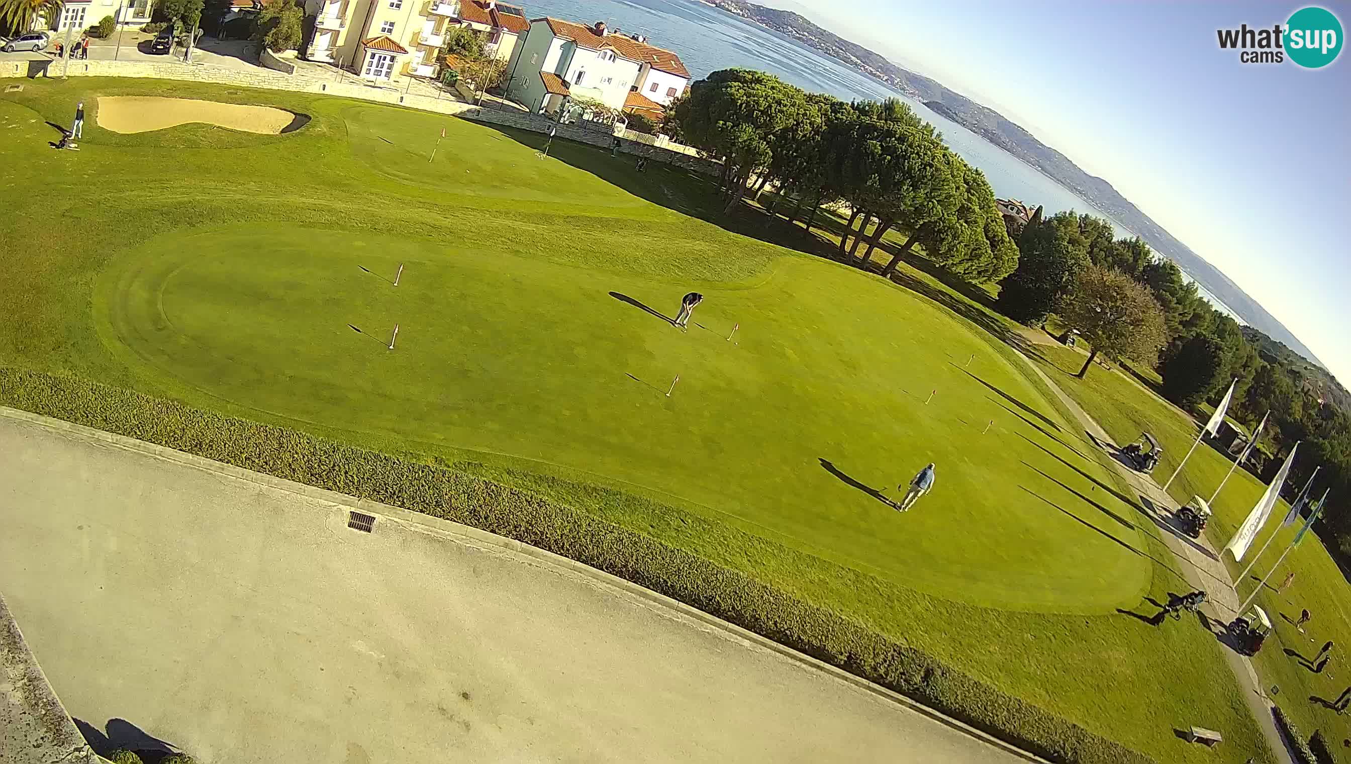 Golf Adriatique Webcam en direct Savudrija – Rezidencija Skiper – Istrie – Croatie