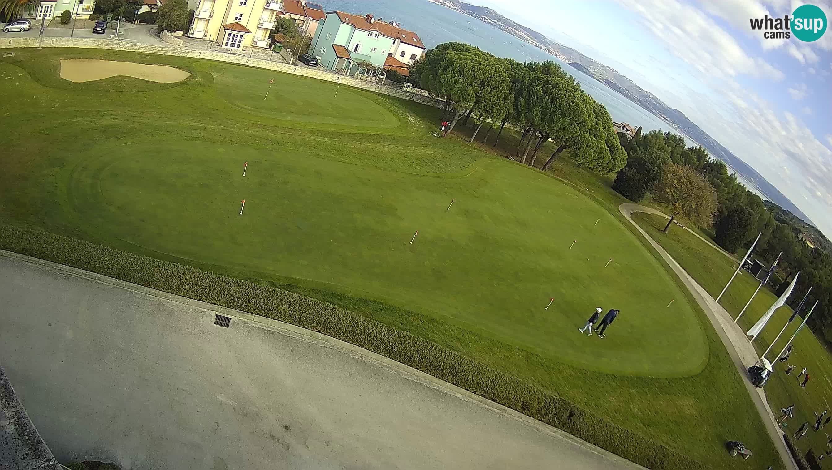 Golf Adriatic Live webcam Savudrija – Rezidencija Skiper – Istria – Croatia