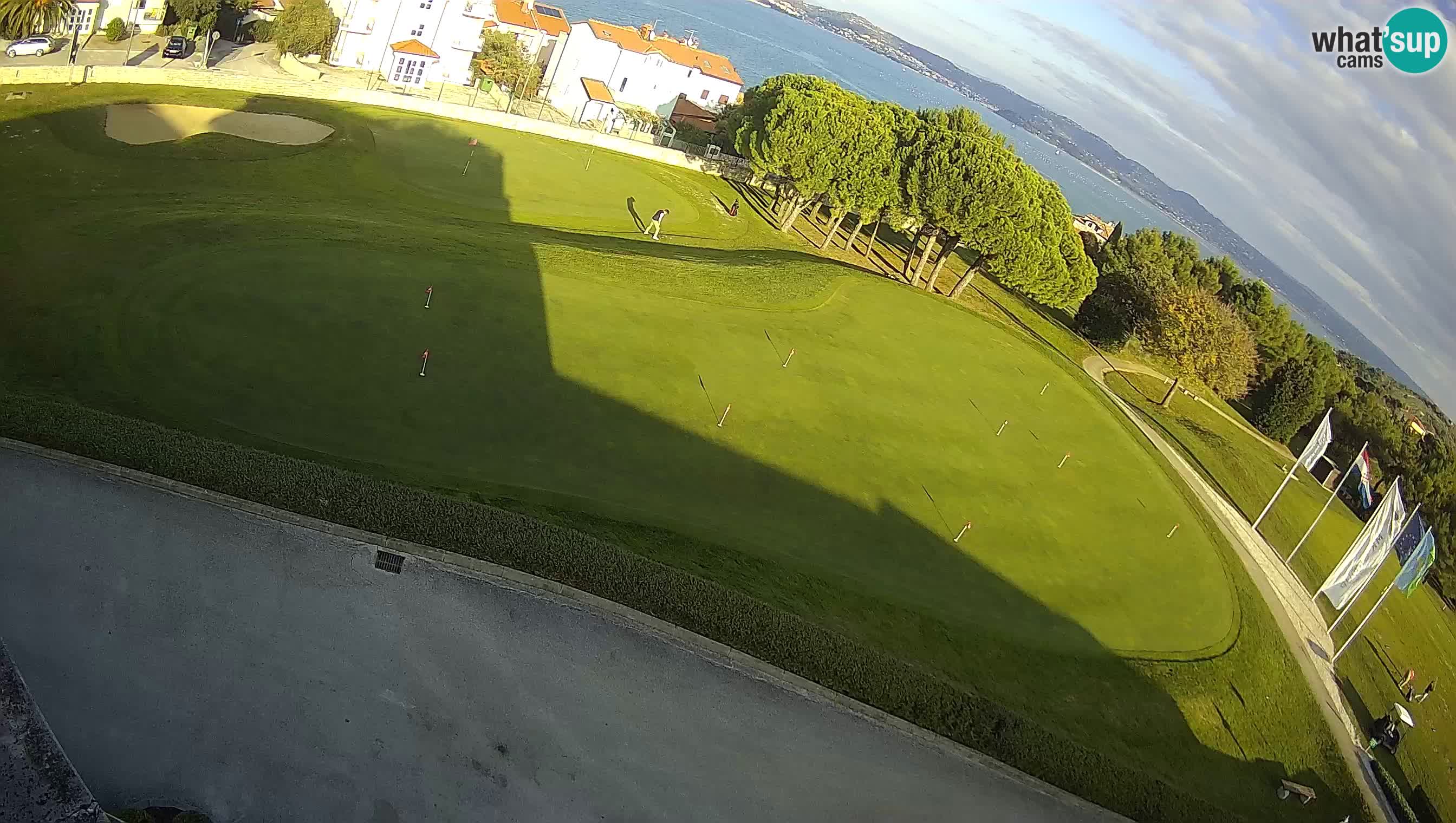 Golf Adriatique Webcam en direct Savudrija – Rezidencija Skiper – Istrie – Croatie
