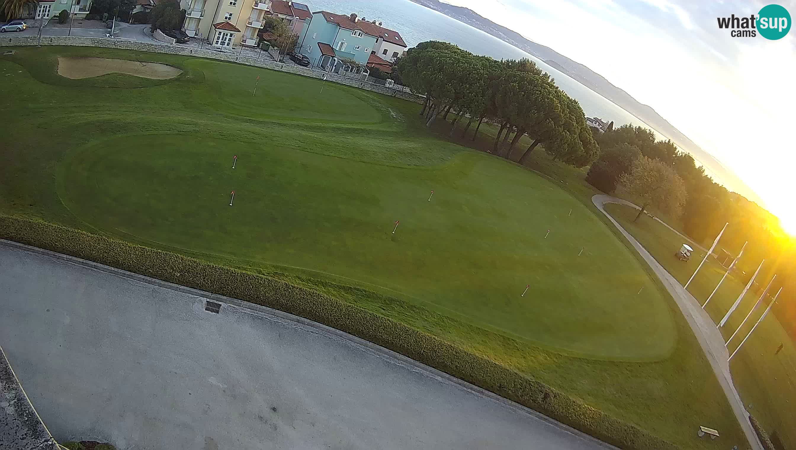 Golf Adriatique Webcam en direct Savudrija – Rezidencija Skiper – Istrie – Croatie