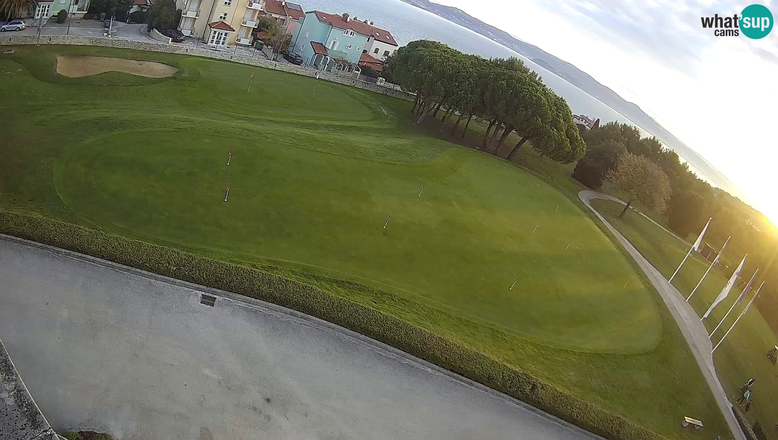 Golf Adriatic Cámara web en vivo Savudrija – Rezidencija Skiper – Istria – Croacia