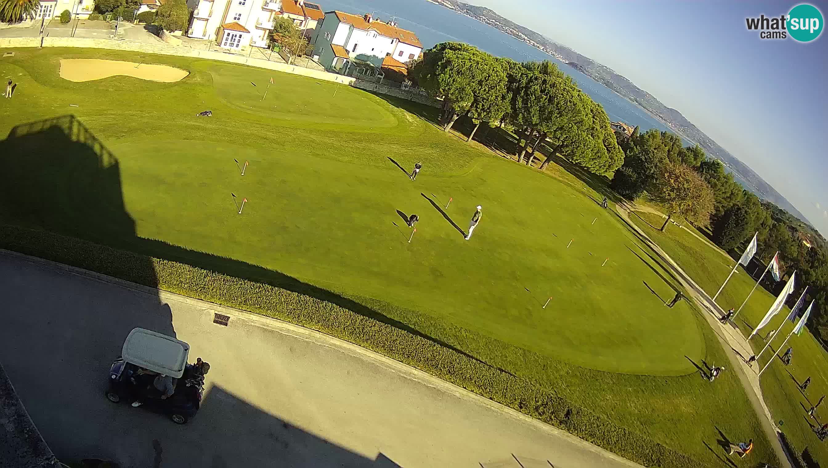 Golf Adriatique Webcam en direct Savudrija – Rezidencija Skiper – Istrie – Croatie