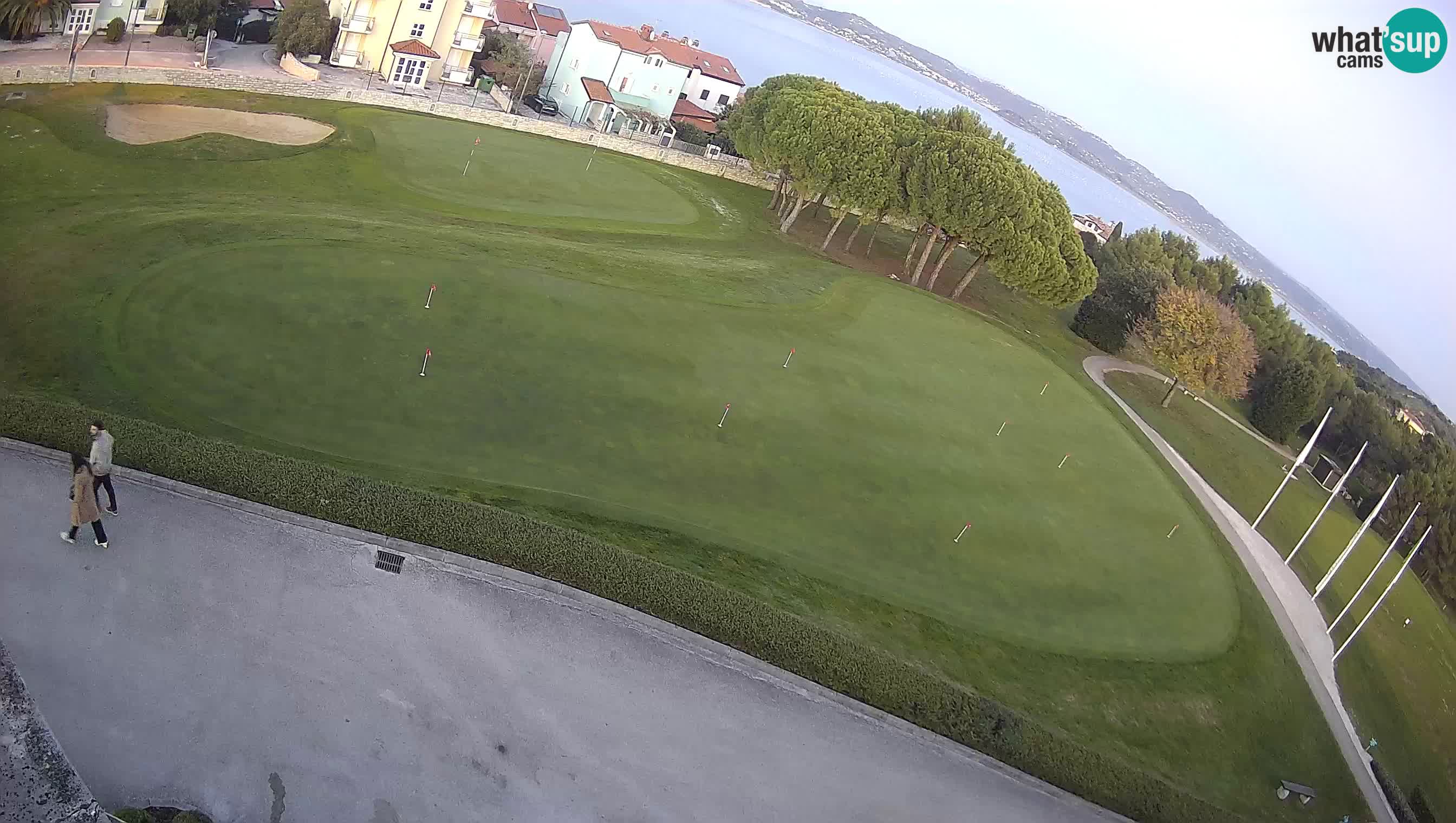 Golf Adriatique Webcam en direct Savudrija – Rezidencija Skiper – Istrie – Croatie