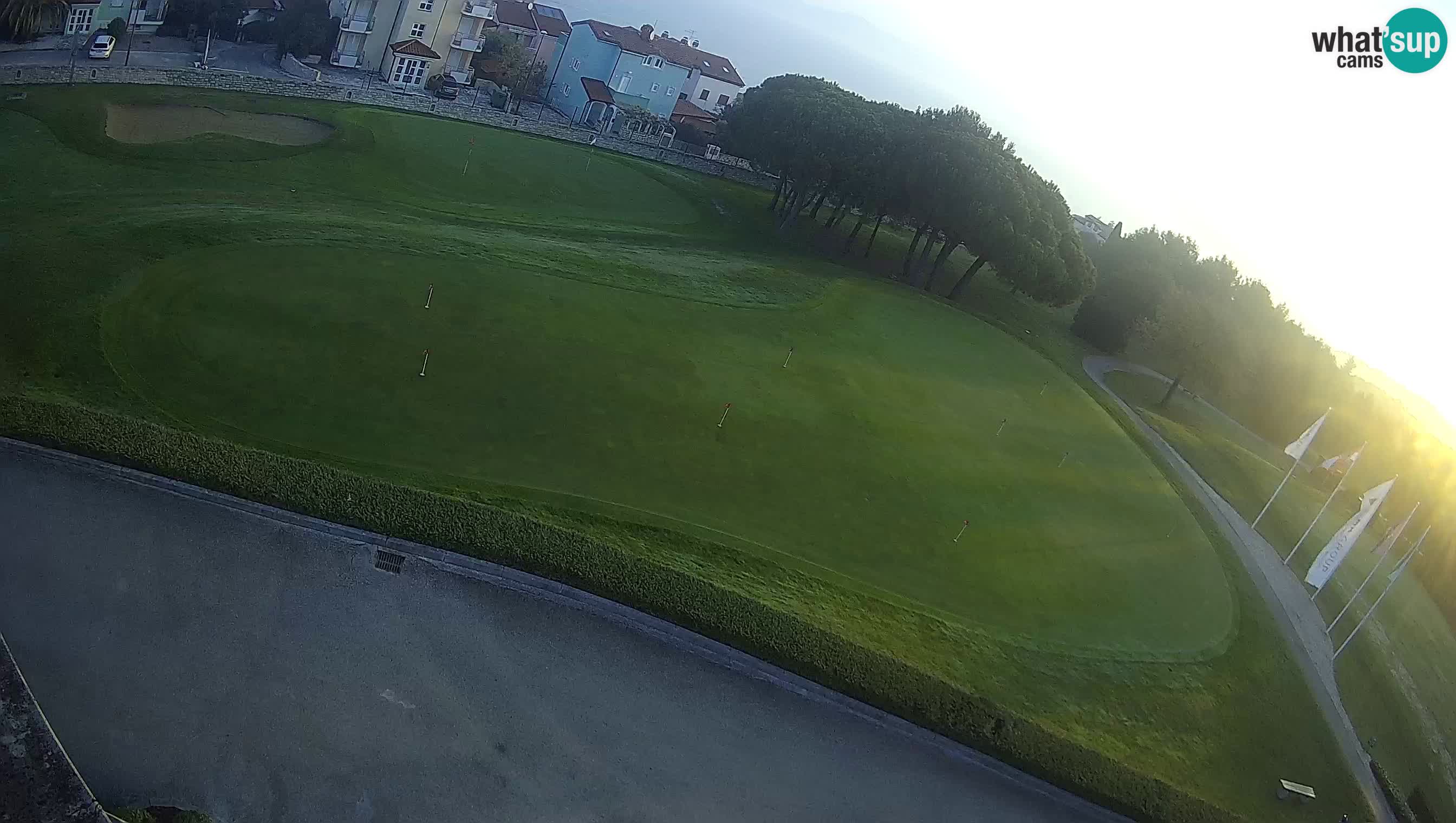 Golf Adriatic Live webcam Savudrija – Rezidencija Skiper – Istria – Croazia