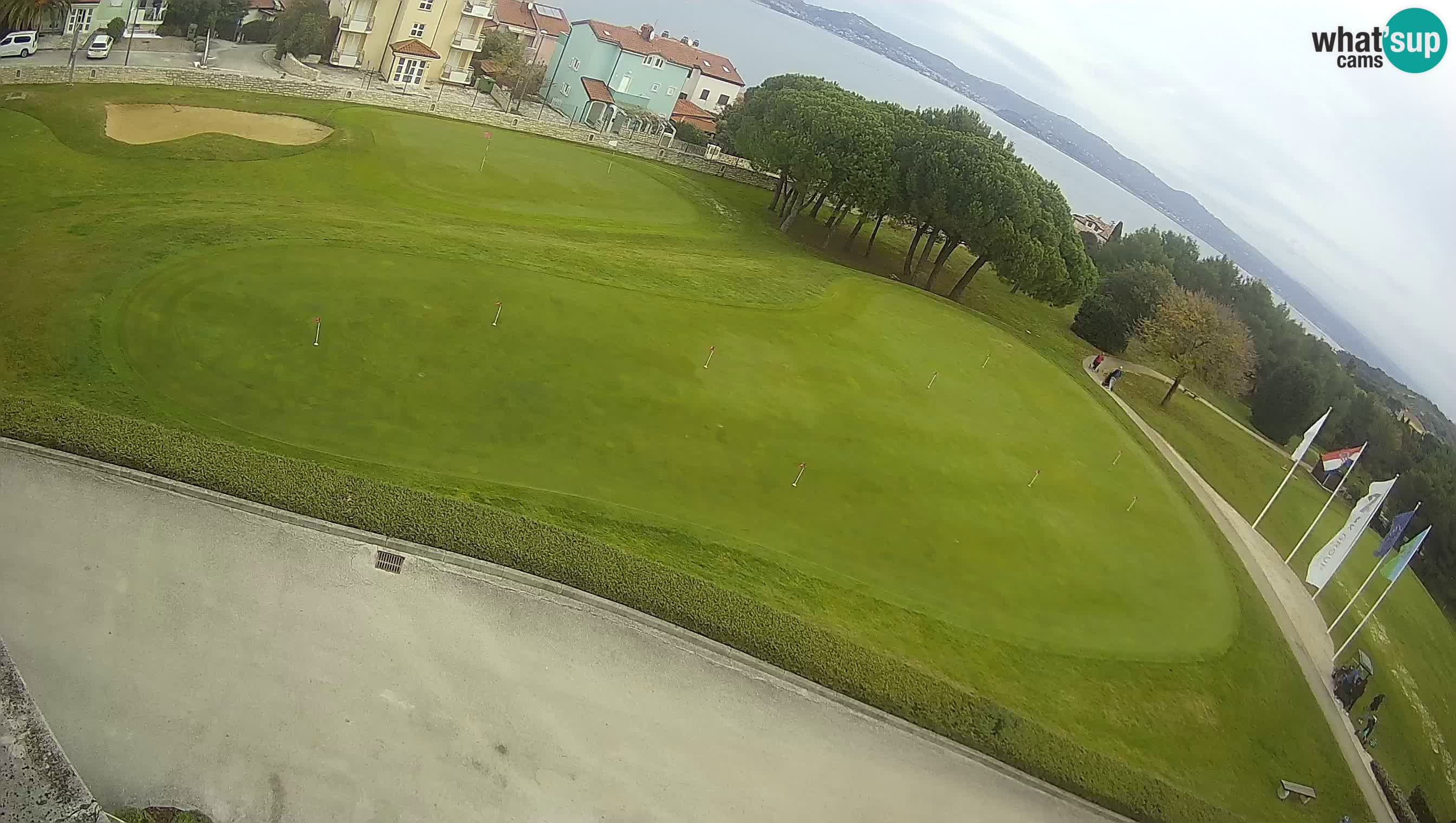 Golf Adriatique Webcam en direct Savudrija – Rezidencija Skiper – Istrie – Croatie