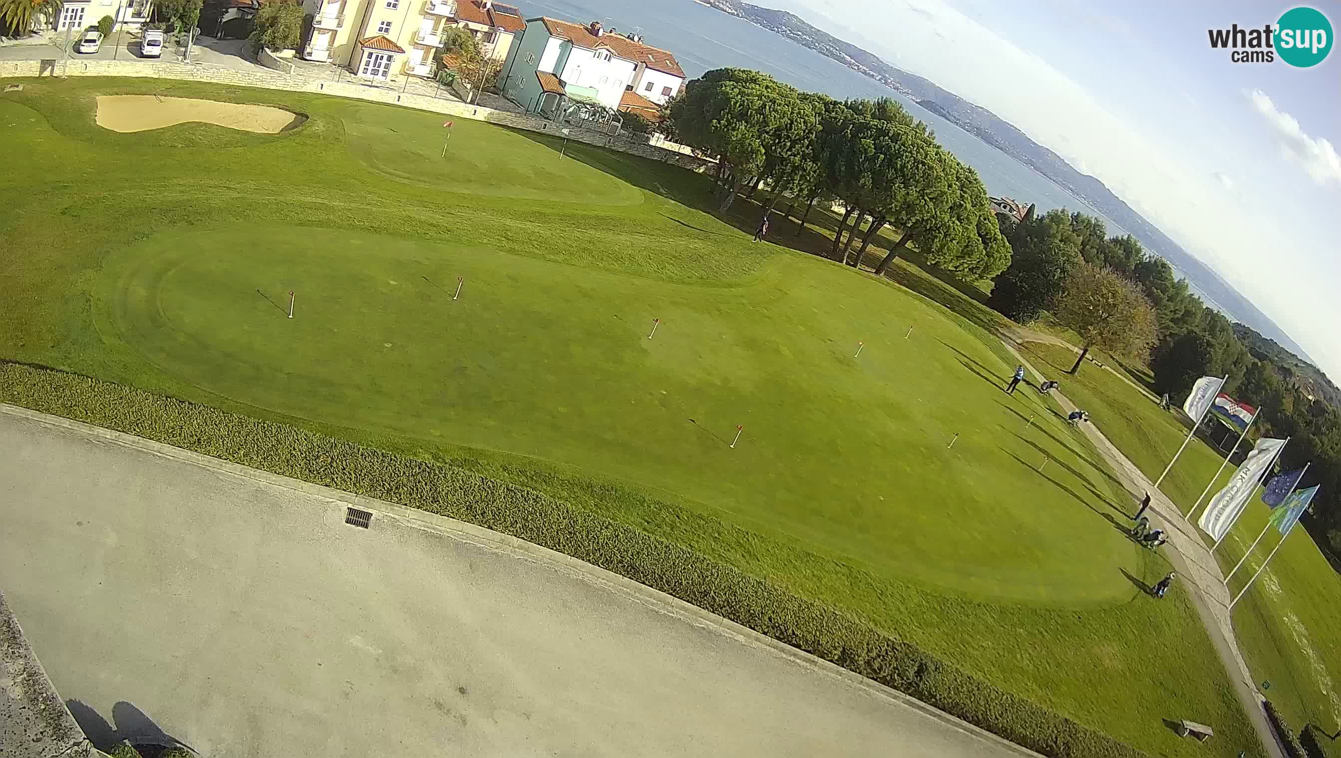 Golf Adriatique Webcam en direct Savudrija – Rezidencija Skiper – Istrie – Croatie