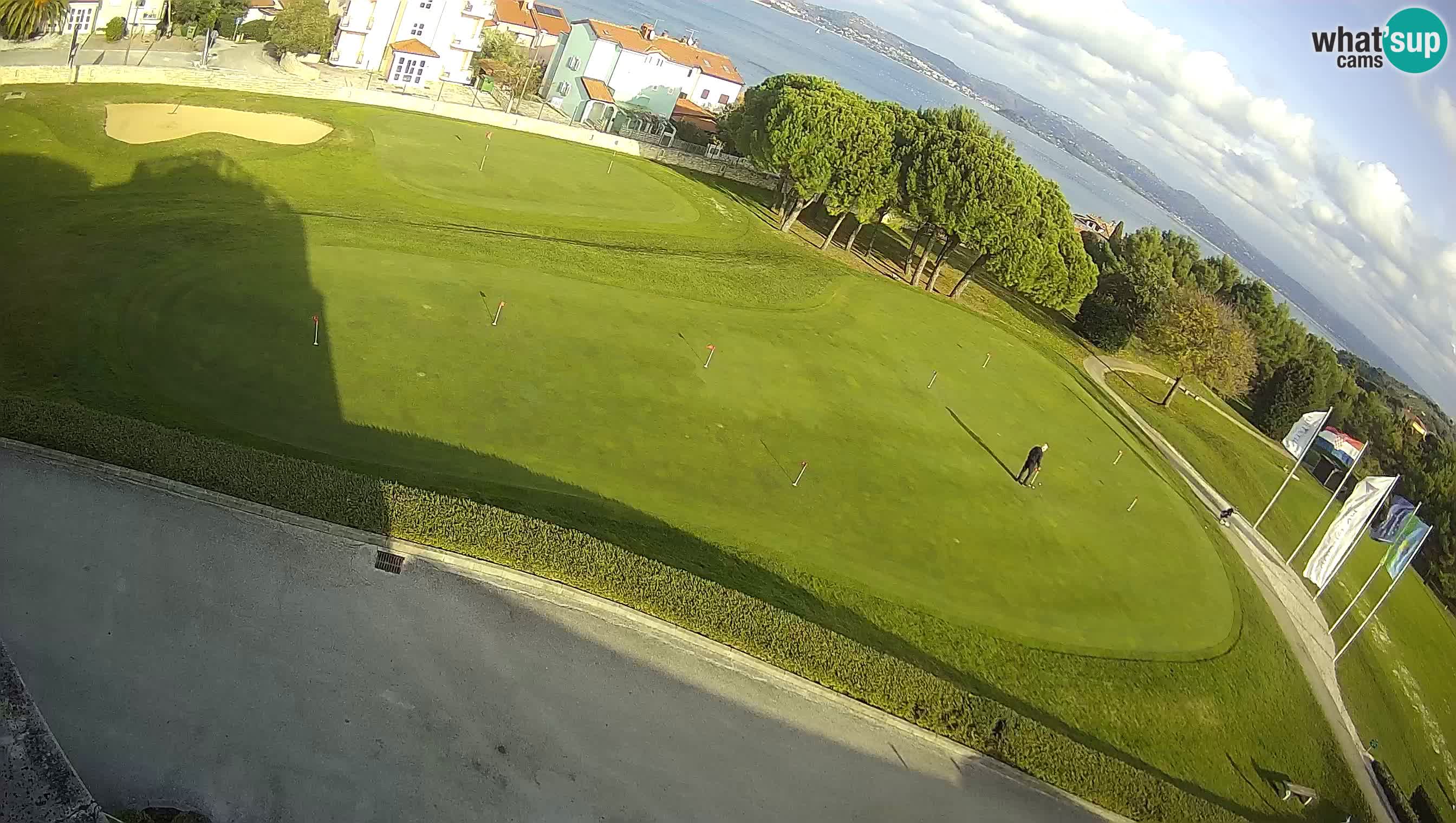 Golf Adriatique Webcam en direct Savudrija – Rezidencija Skiper – Istrie – Croatie