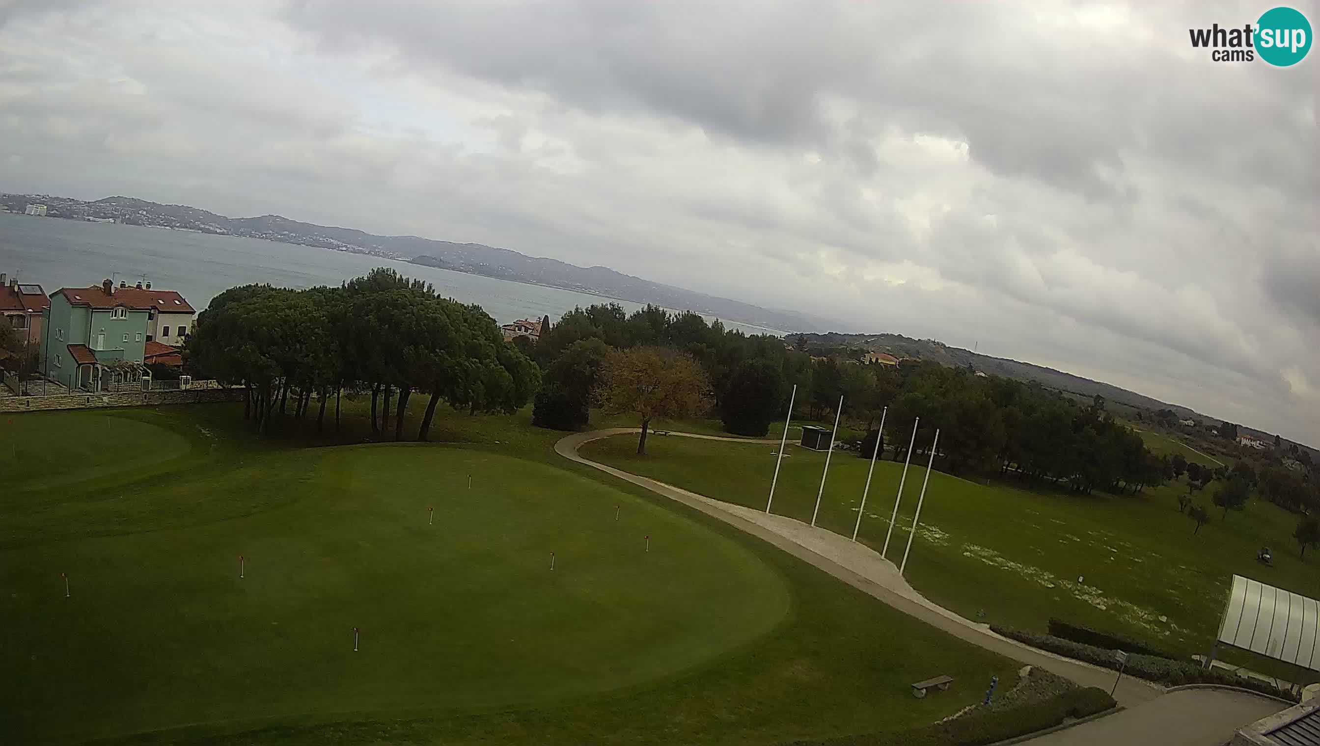 Golf Adriatique Webcam en direct Savudrija – Rezidencija Skiper – Istrie – Croatie