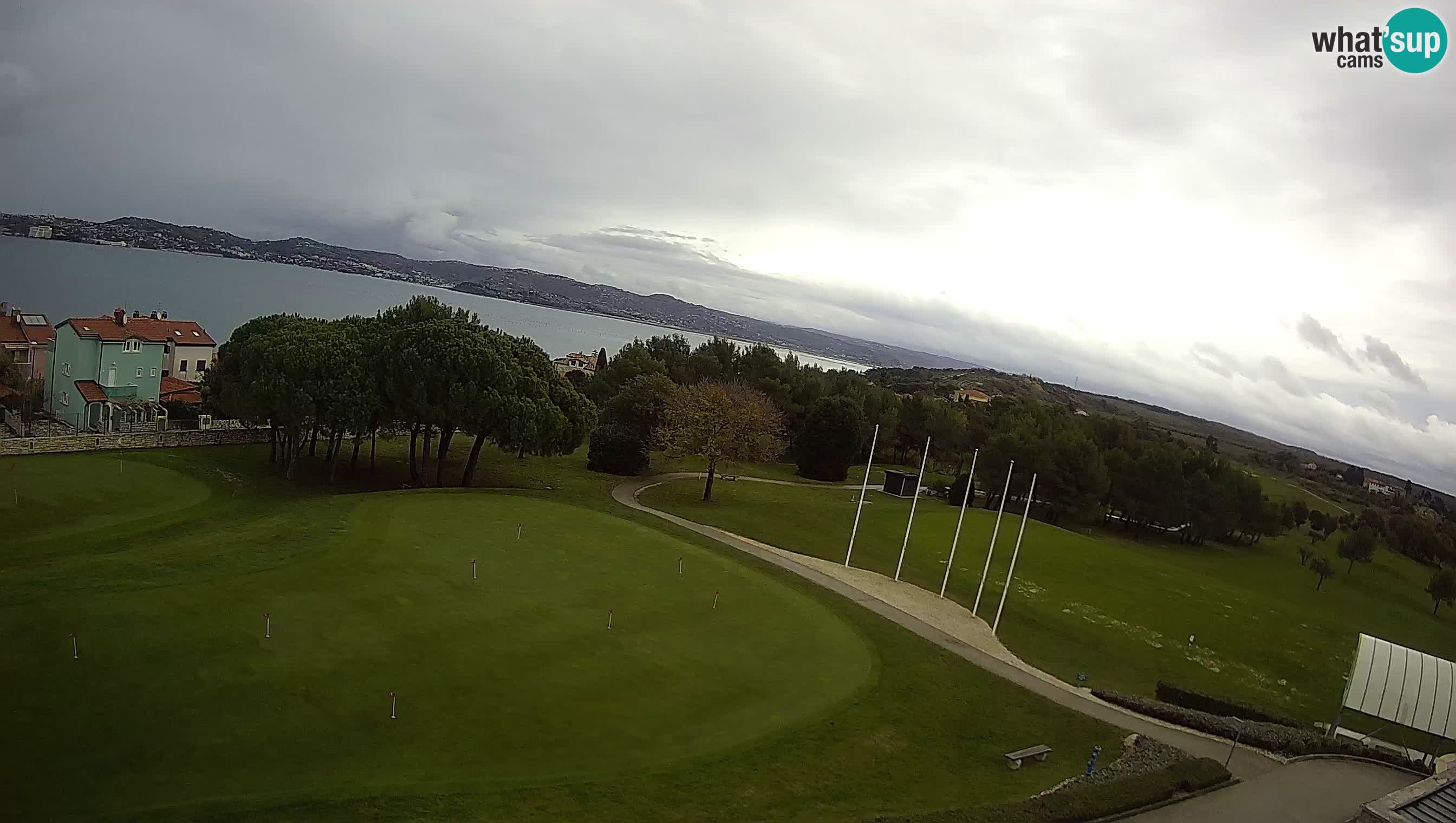 Golf Adriatique Webcam en direct Savudrija – Rezidencija Skiper – Istrie – Croatie