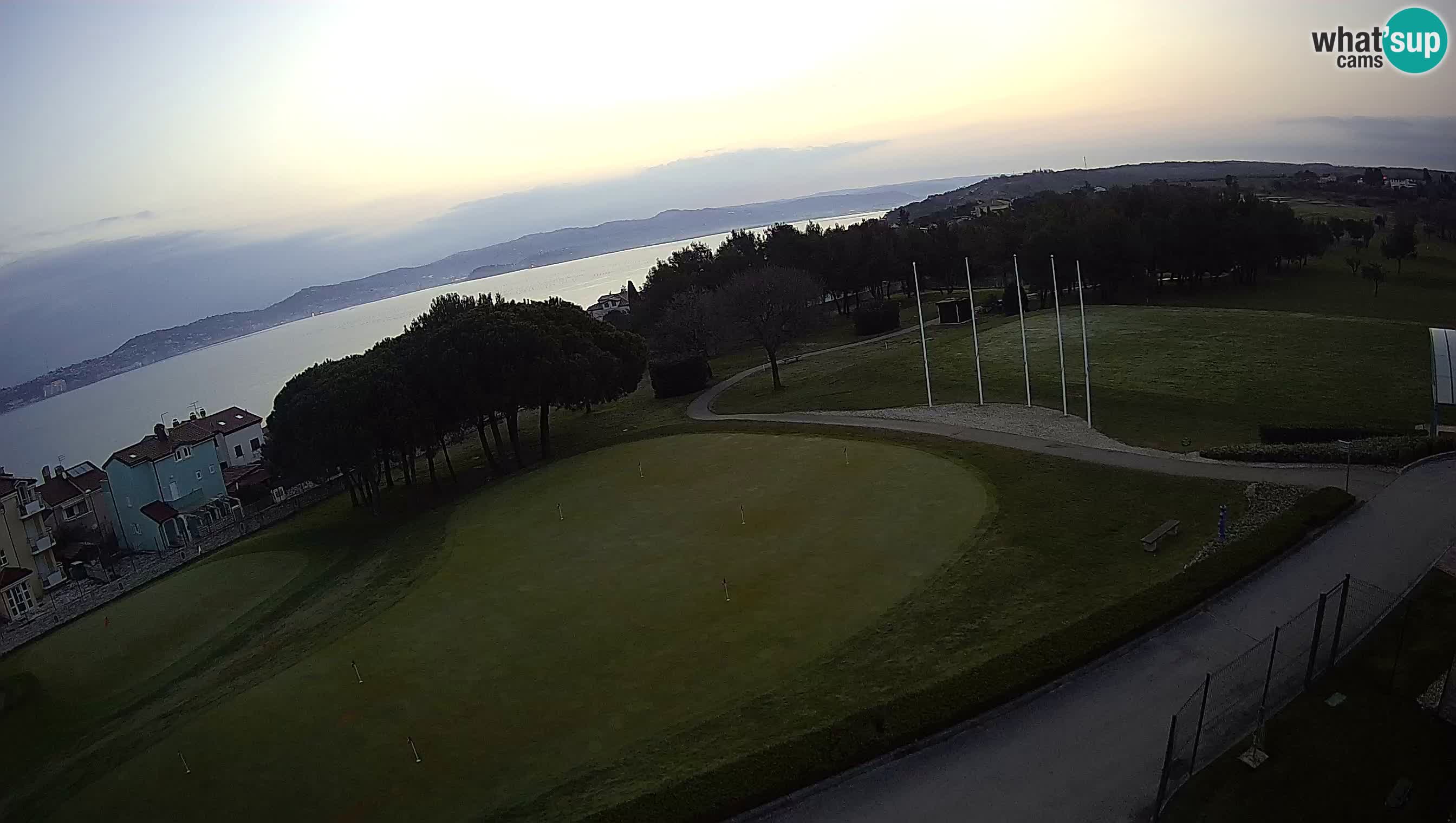 Golf Adriatique Webcam en direct Savudrija – Rezidencija Skiper – Istrie – Croatie