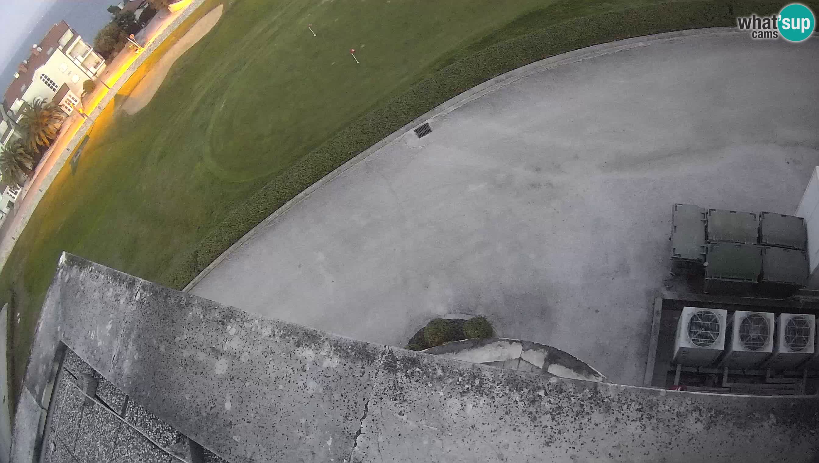 Golf Adriatique Webcam en direct Savudrija – Rezidencija Skiper – Istrie – Croatie