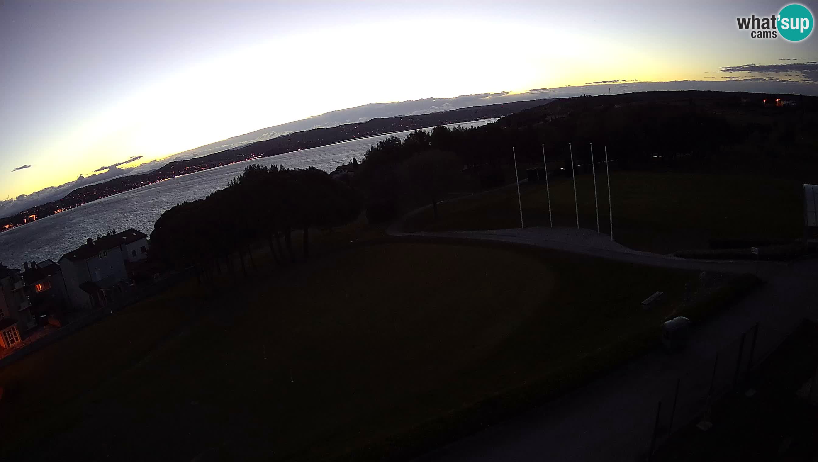 Golf Adriatique Webcam en direct Savudrija – Rezidencija Skiper – Istrie – Croatie