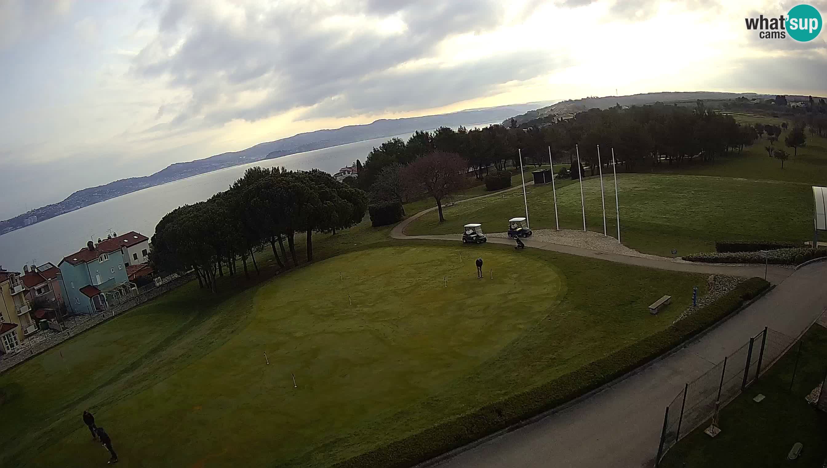 Golf Adriatic Live webcam Savudrija – Rezidencija Skiper – Istria – Croazia
