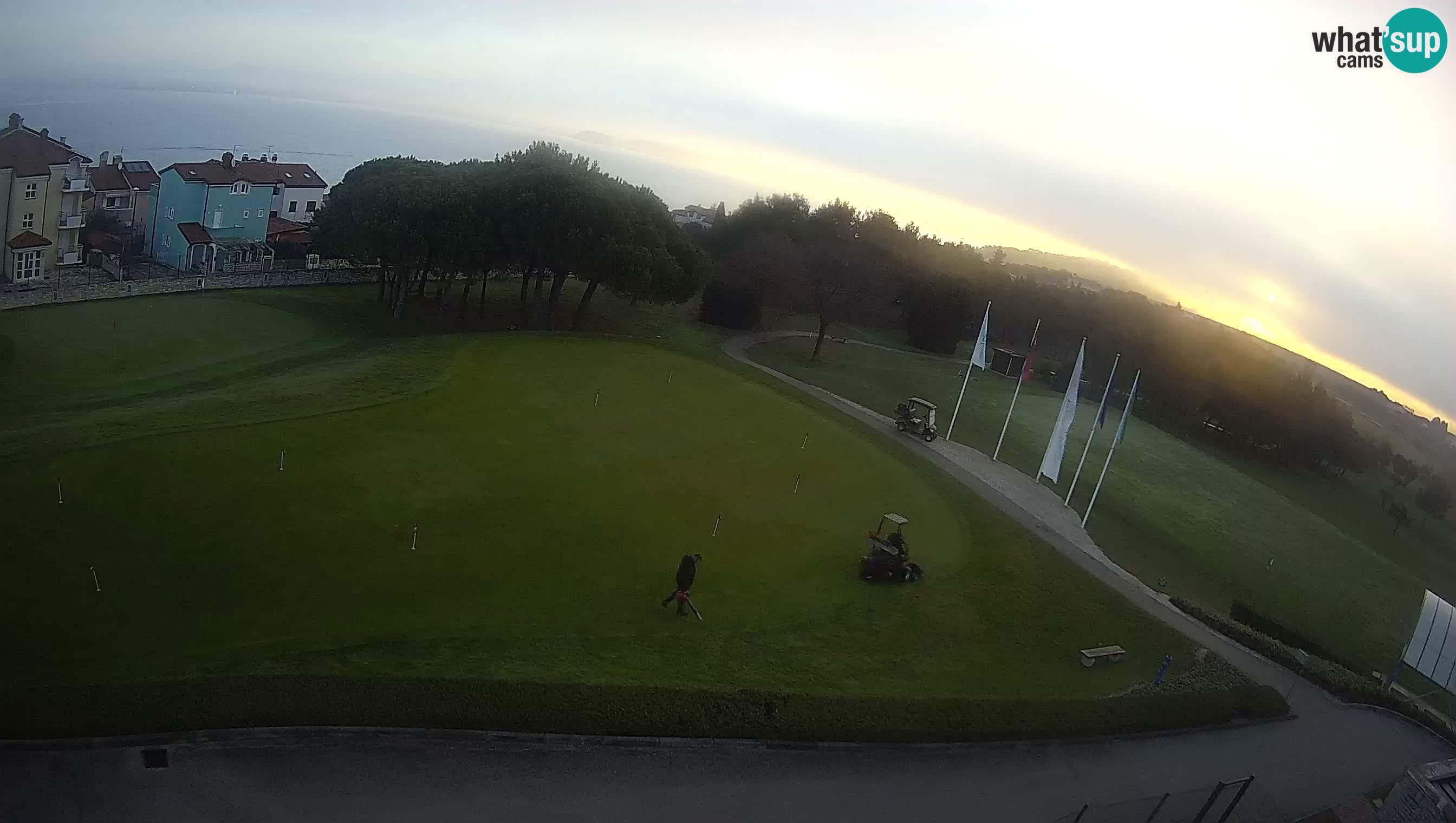 Golf Adriatic Live webcam Savudrija – Rezidencija Skiper – Istria – Croatia