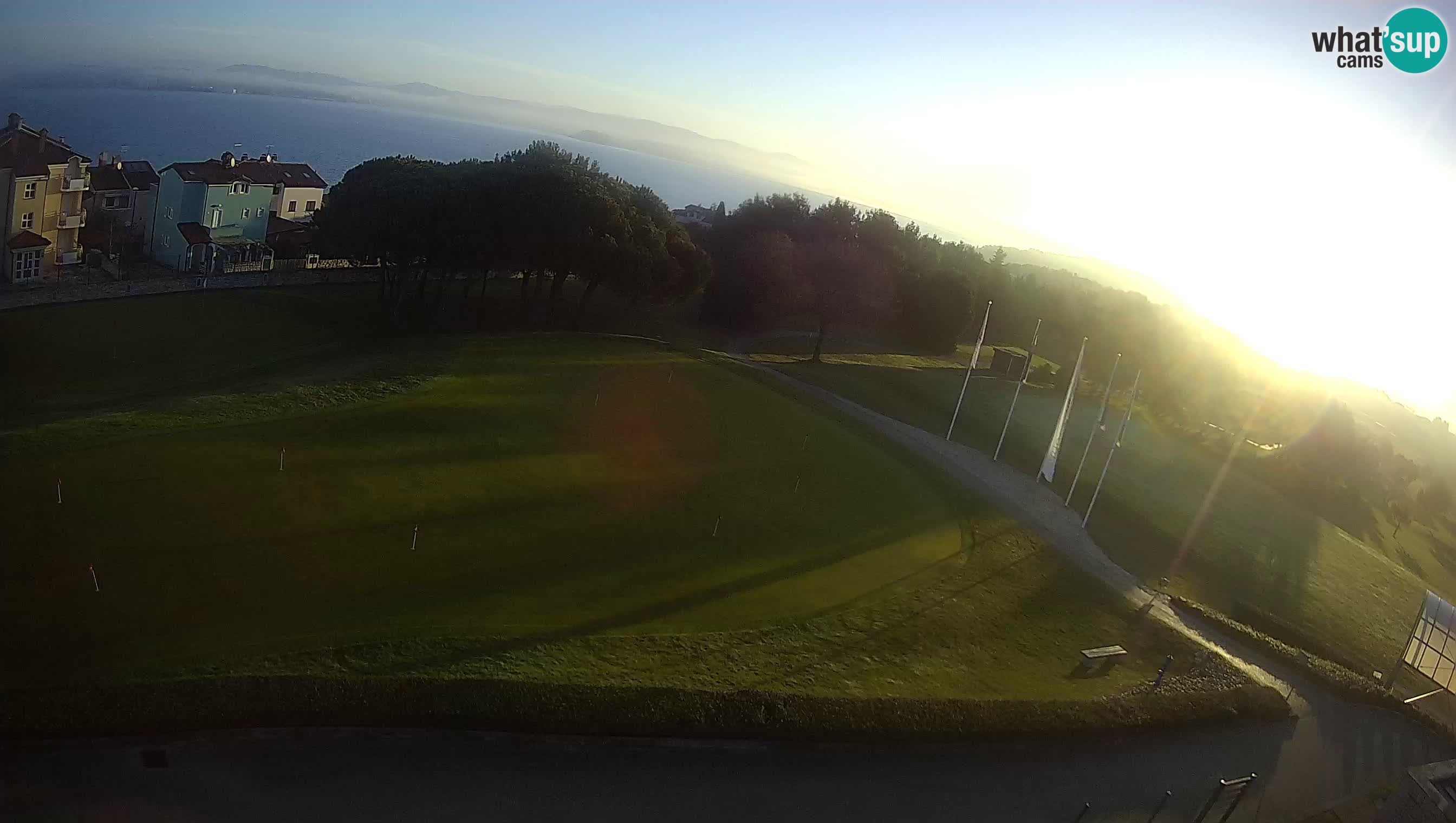 Golf Adriatic Live webcam Savudrija – Rezidencija Skiper – Istria – Croazia