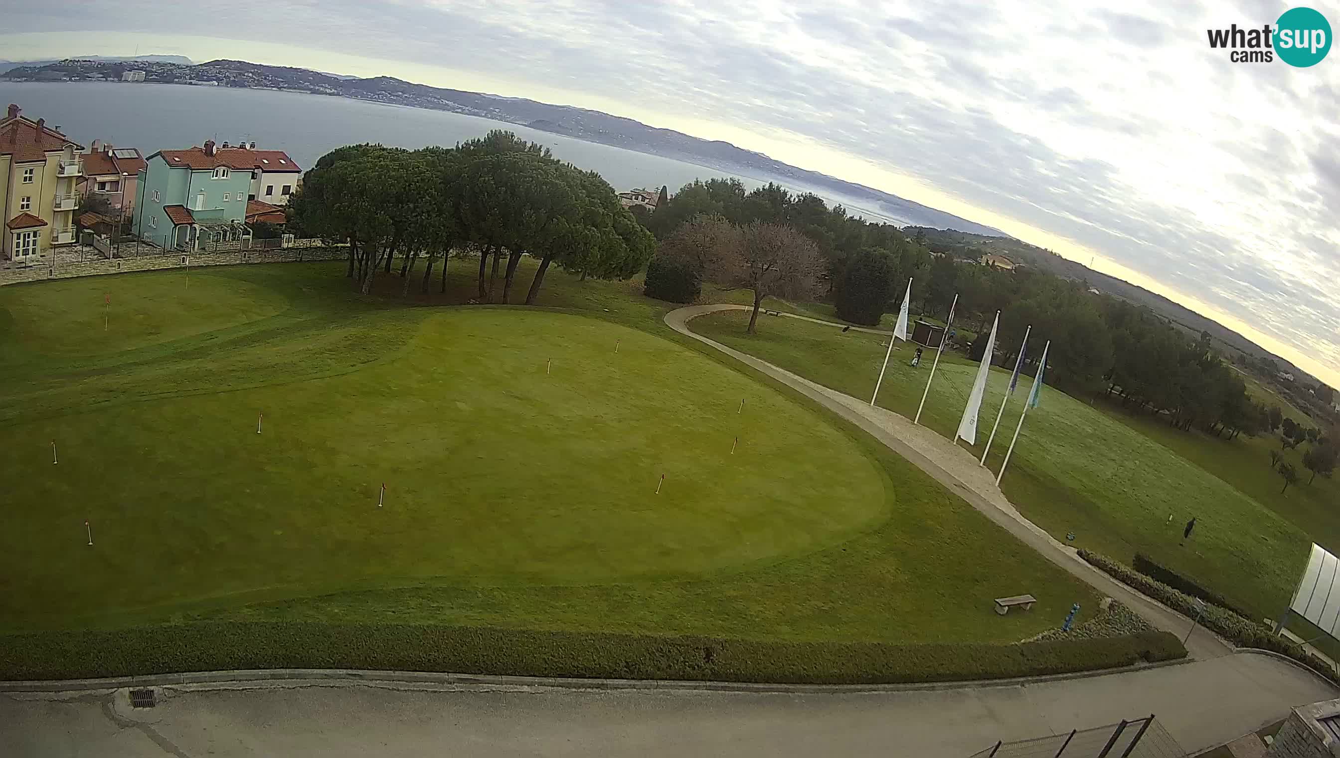 Golf Adriatic Live webcam Savudrija – Rezidencija Skiper – Istria – Croatia