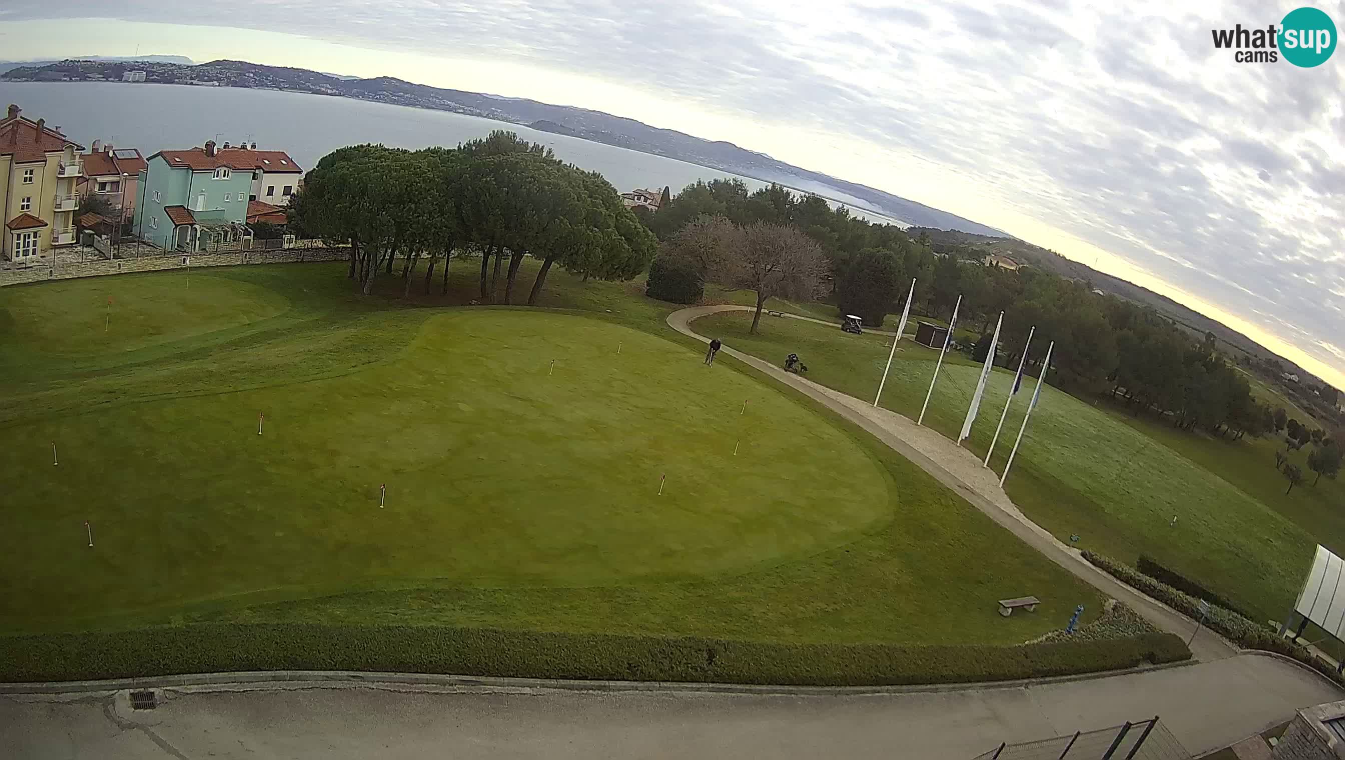 Golf Adriatic Live webcam Savudrija – Rezidencija Skiper – Istria – Croatia