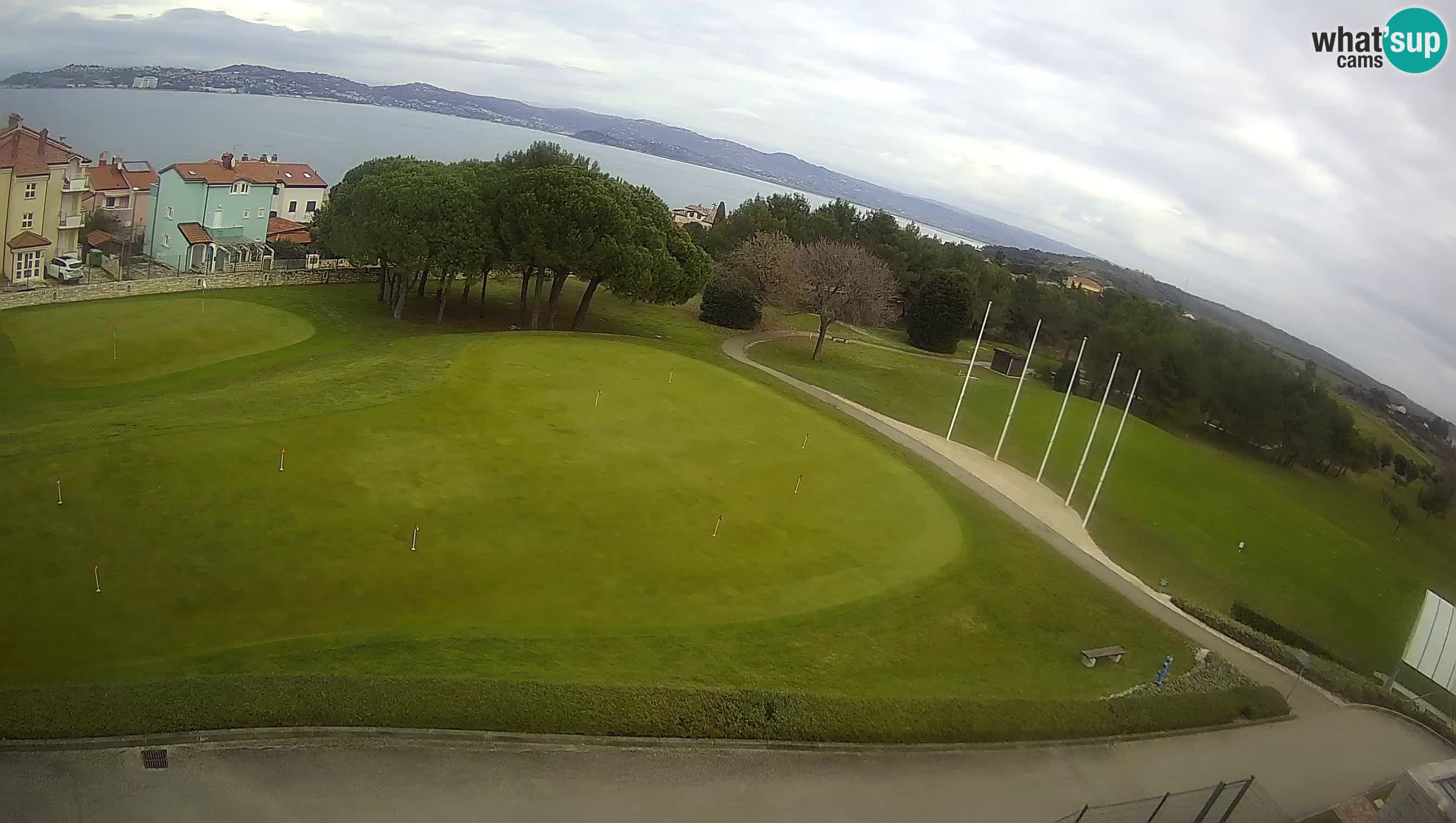 Golf Adriatique Webcam en direct Savudrija – Rezidencija Skiper – Istrie – Croatie