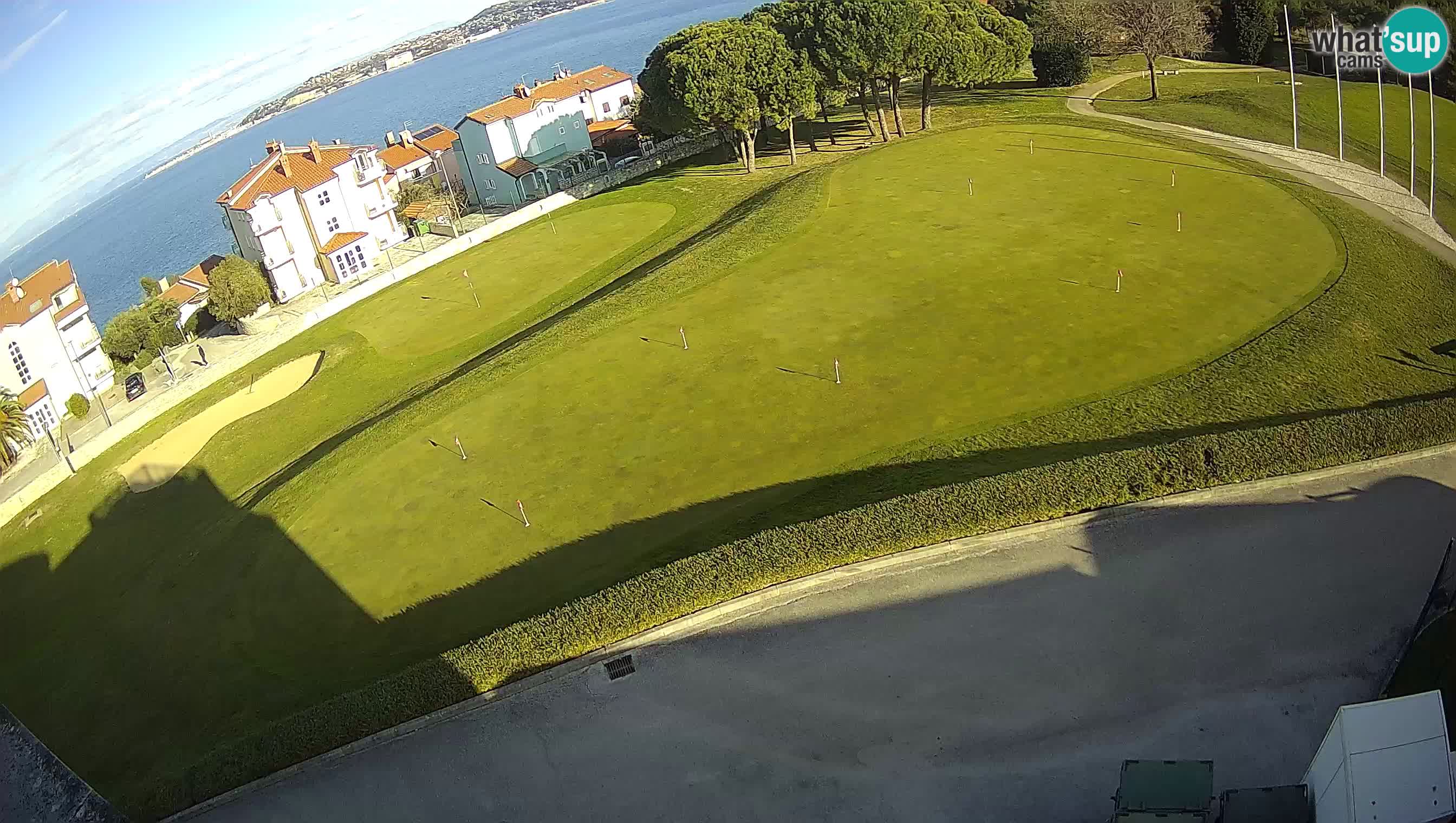 Golf Adriatique Webcam en direct Savudrija – Rezidencija Skiper – Istrie – Croatie