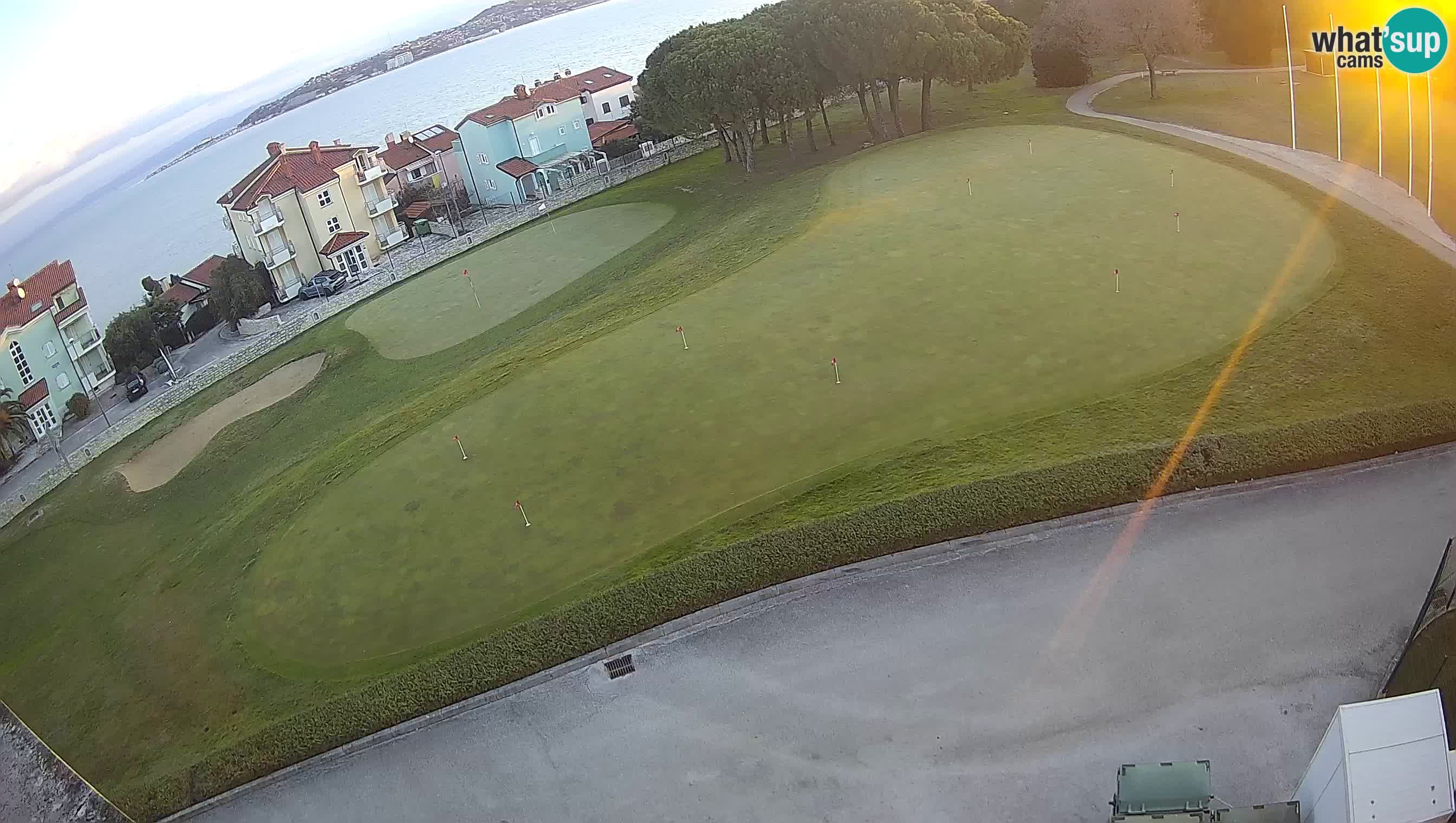 Golf Adriatic Cámara web en vivo Savudrija – Rezidencija Skiper – Istria – Croacia