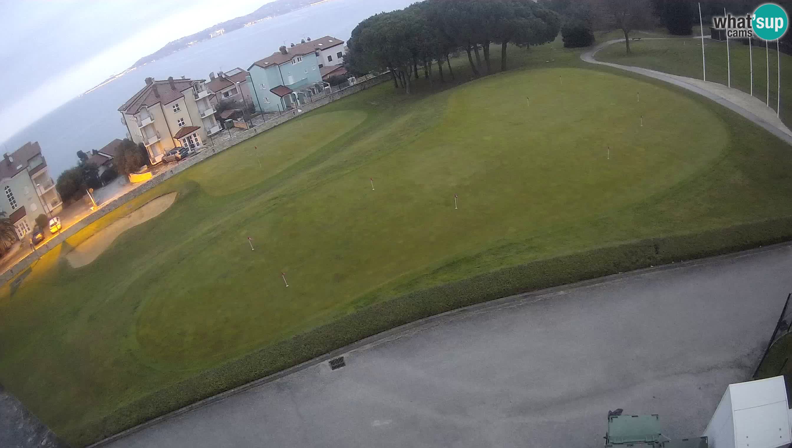 Golf Adriatic Live webcam Savudrija – Rezidencija Skiper – Istria – Croatia