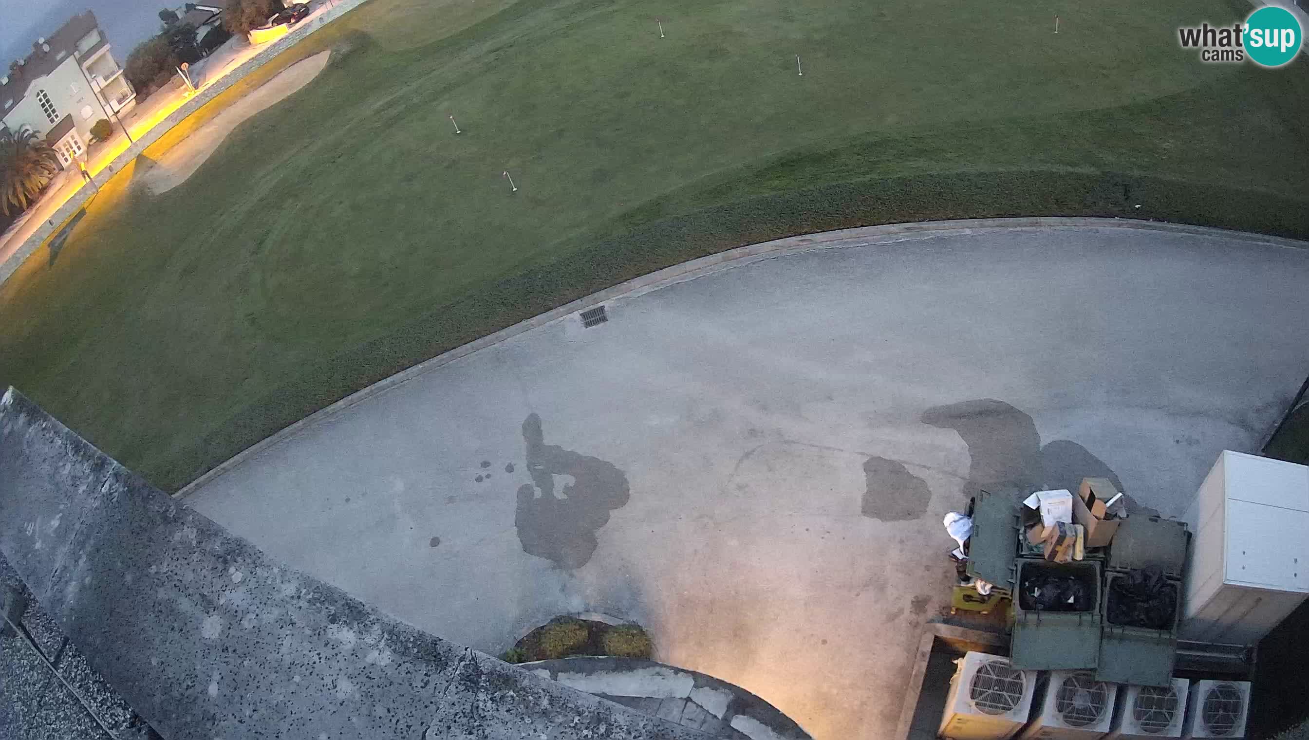 Golf Adriatique Webcam en direct Savudrija – Rezidencija Skiper – Istrie – Croatie