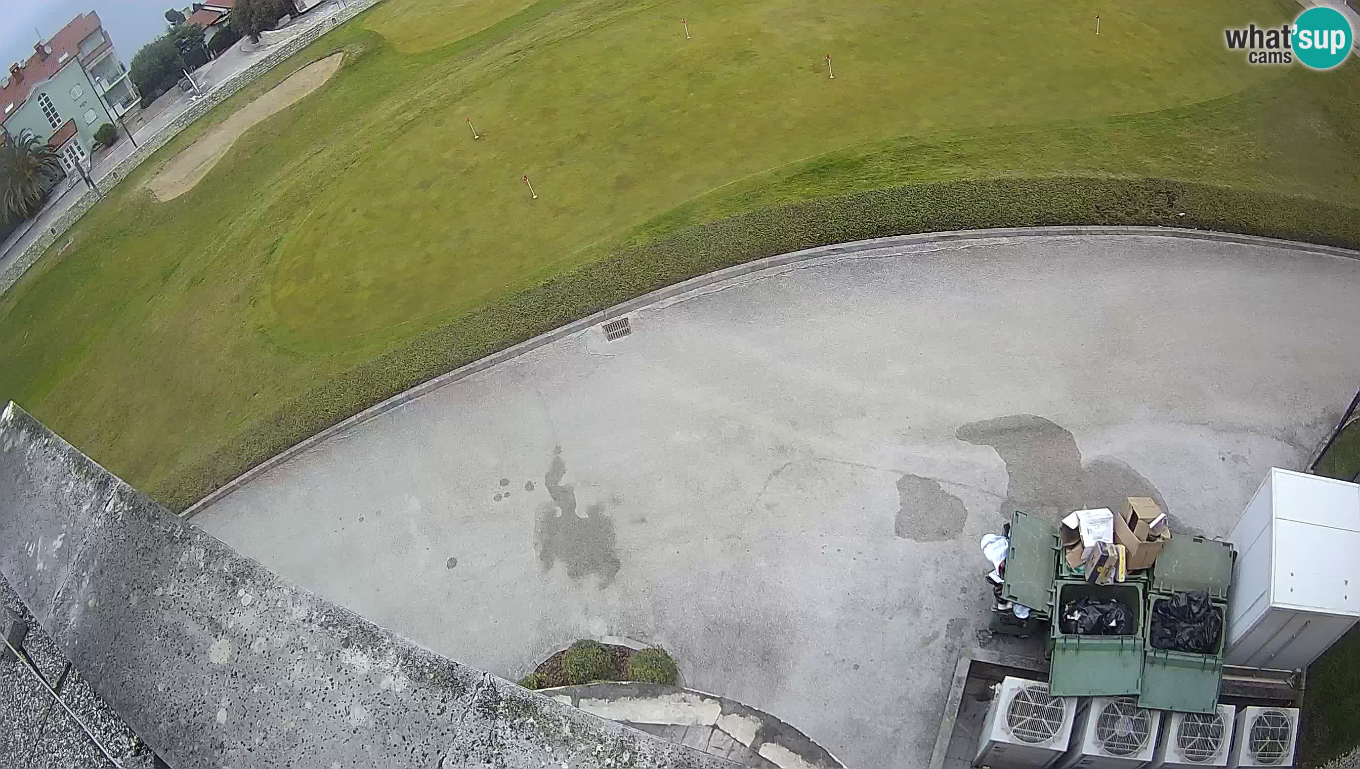 Golf Adriatique Webcam en direct Savudrija – Rezidencija Skiper – Istrie – Croatie