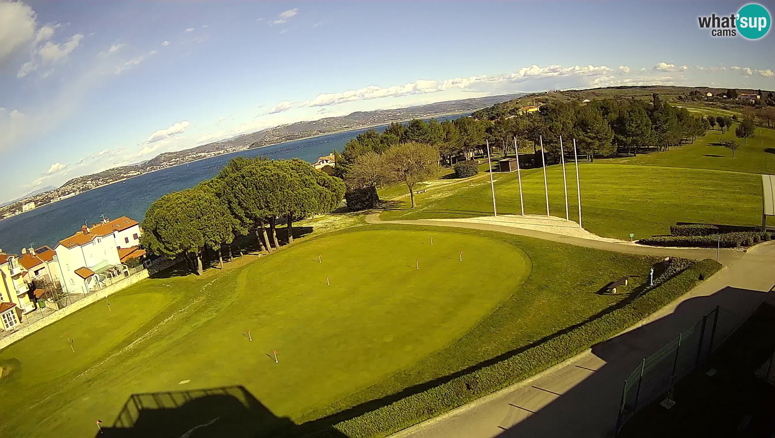 Golf Adriatic Spletna kamera v živo Savudrija – Rezidencija Skiper – Istra – Hrvaška