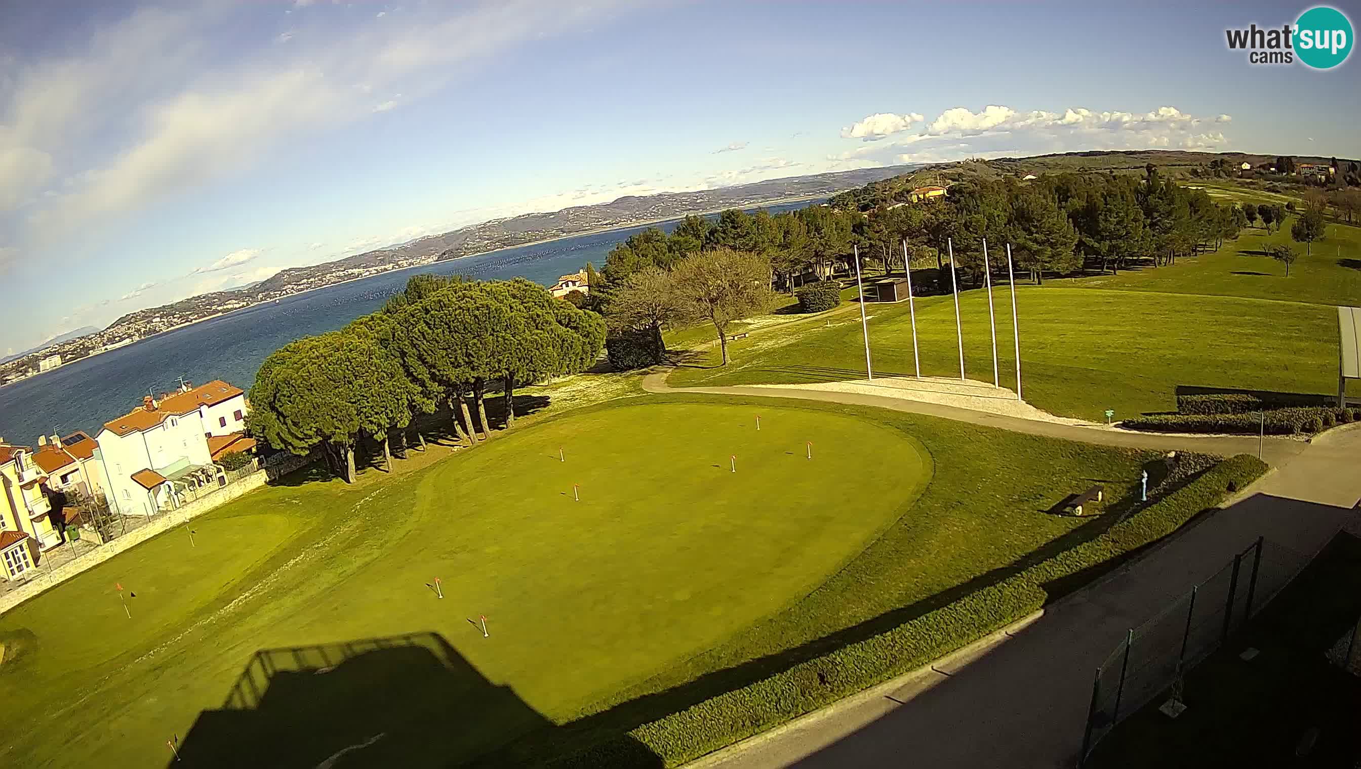 Golf Adriatic Spletna kamera v živo Savudrija – Rezidencija Skiper – Istra – Hrvaška