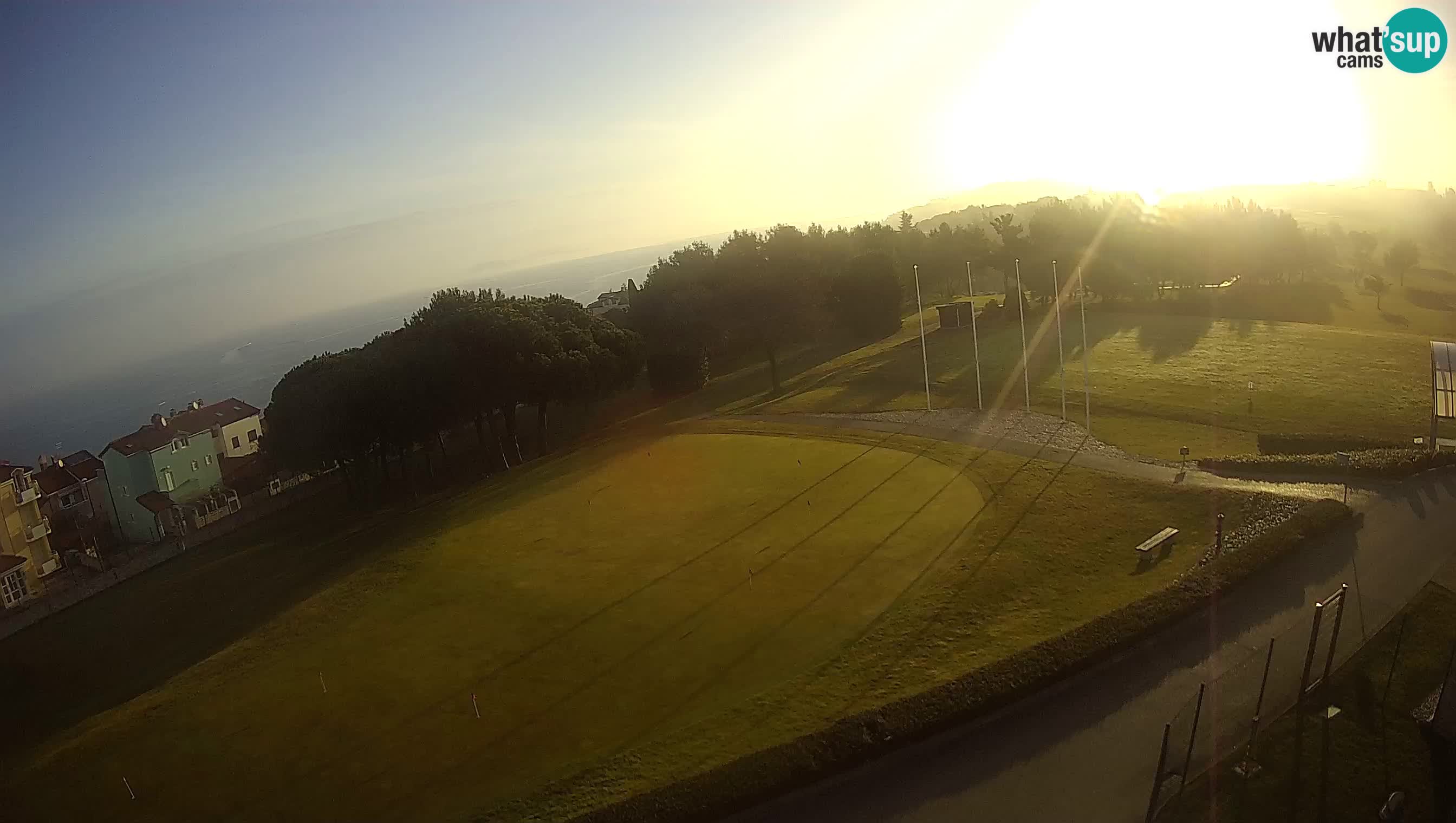 Golf Adriatic Live webcam Savudrija – Rezidencija Skiper – Istria – Croatia