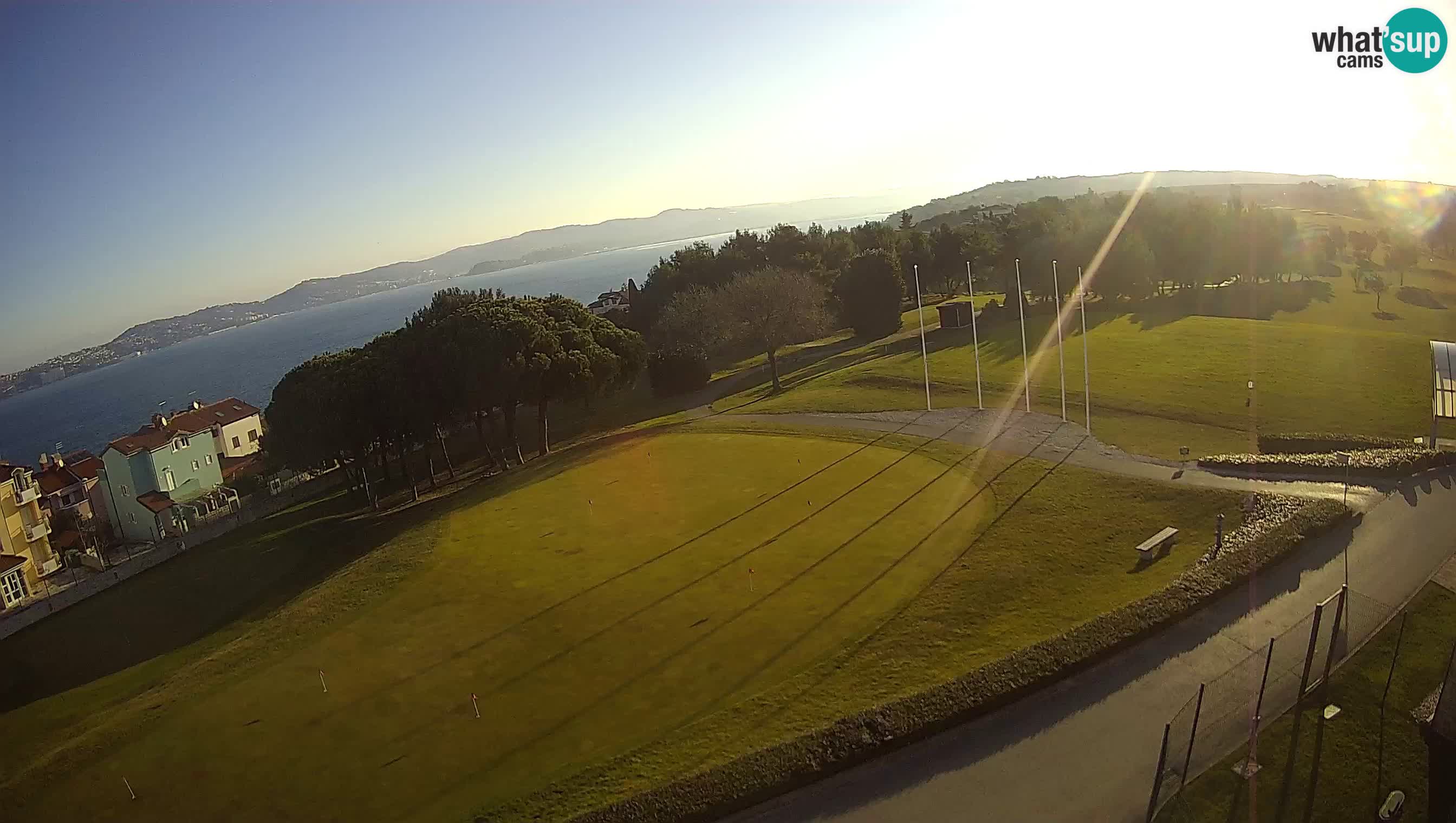 Golf Adriatic Live webcam Savudrija – Rezidencija Skiper – Istria – Croatia
