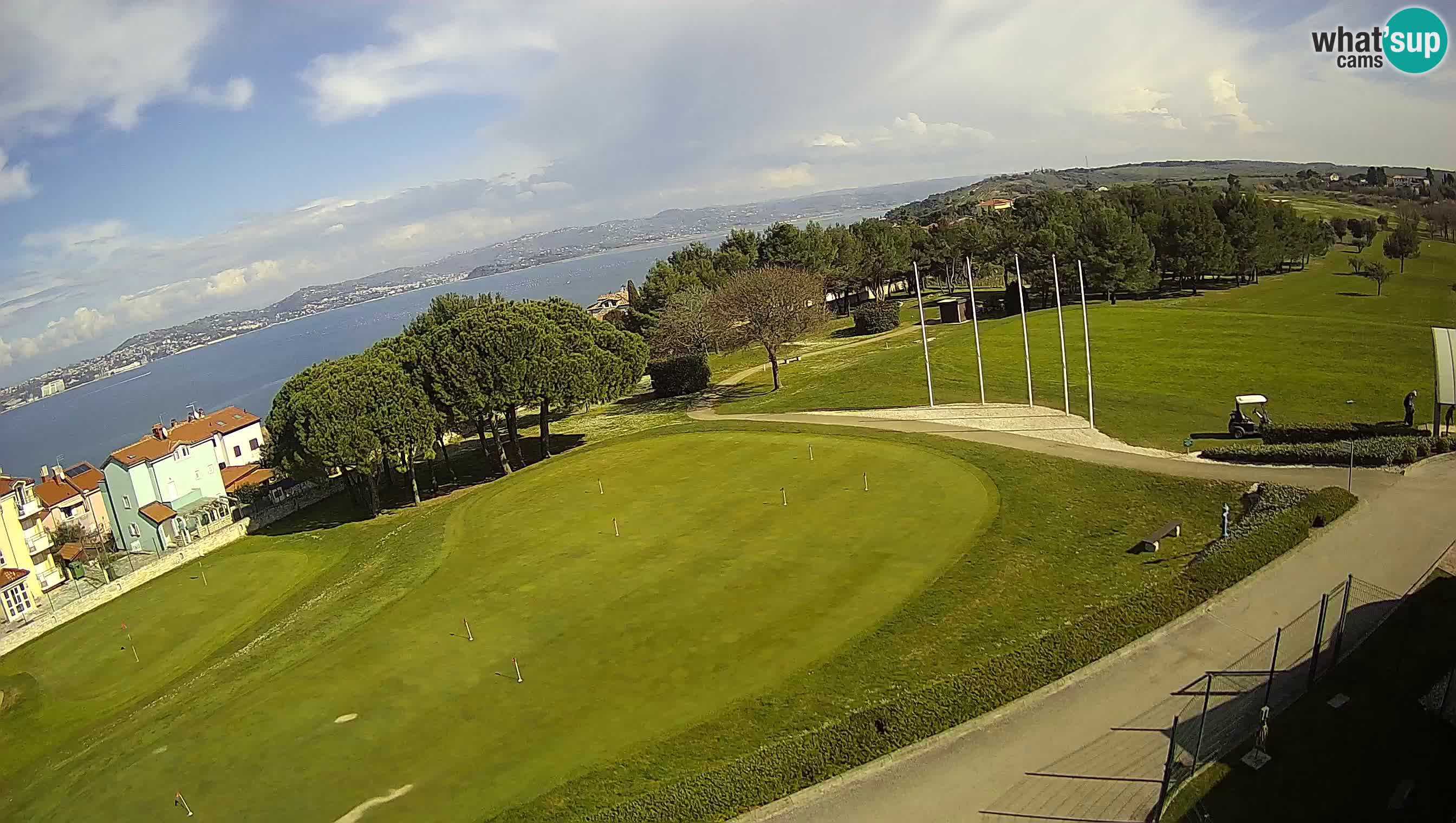 Golf Adriatic Spletna kamera v živo Savudrija – Rezidencija Skiper – Istra – Hrvaška